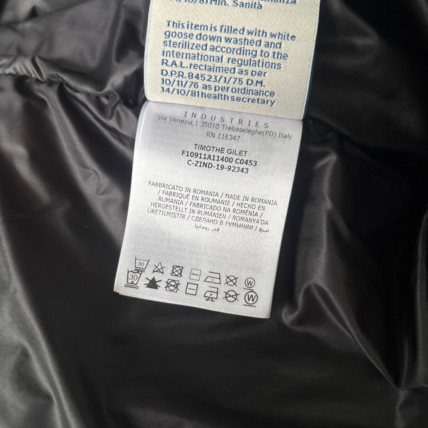 Moncler Timothe Gilet - Size 2