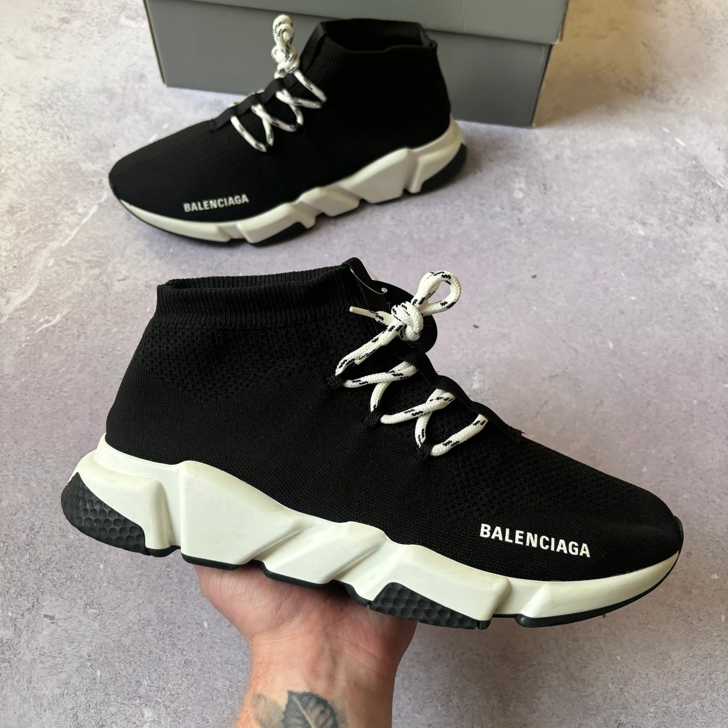 Balenciaga Speed Laced Trainers - UK 10