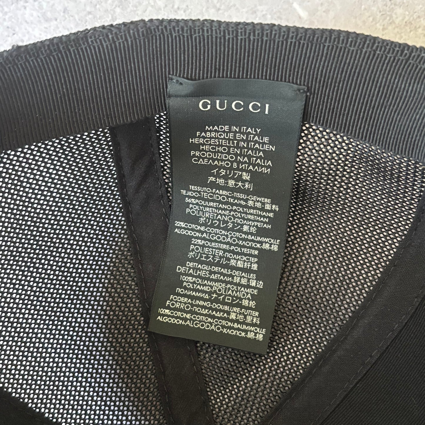Gucci Cap - Large