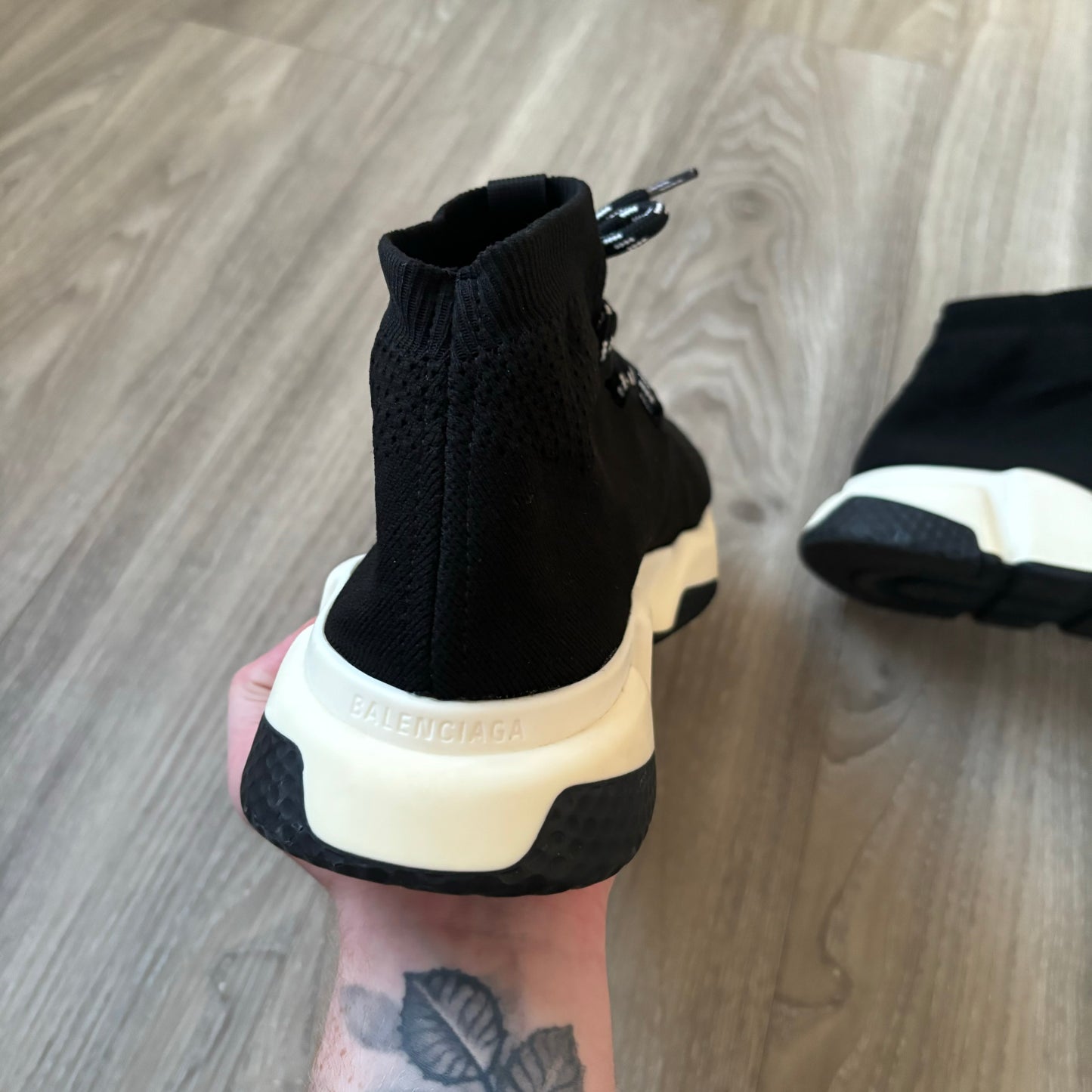 Balenciaga Speed Laced Trainers UK 9