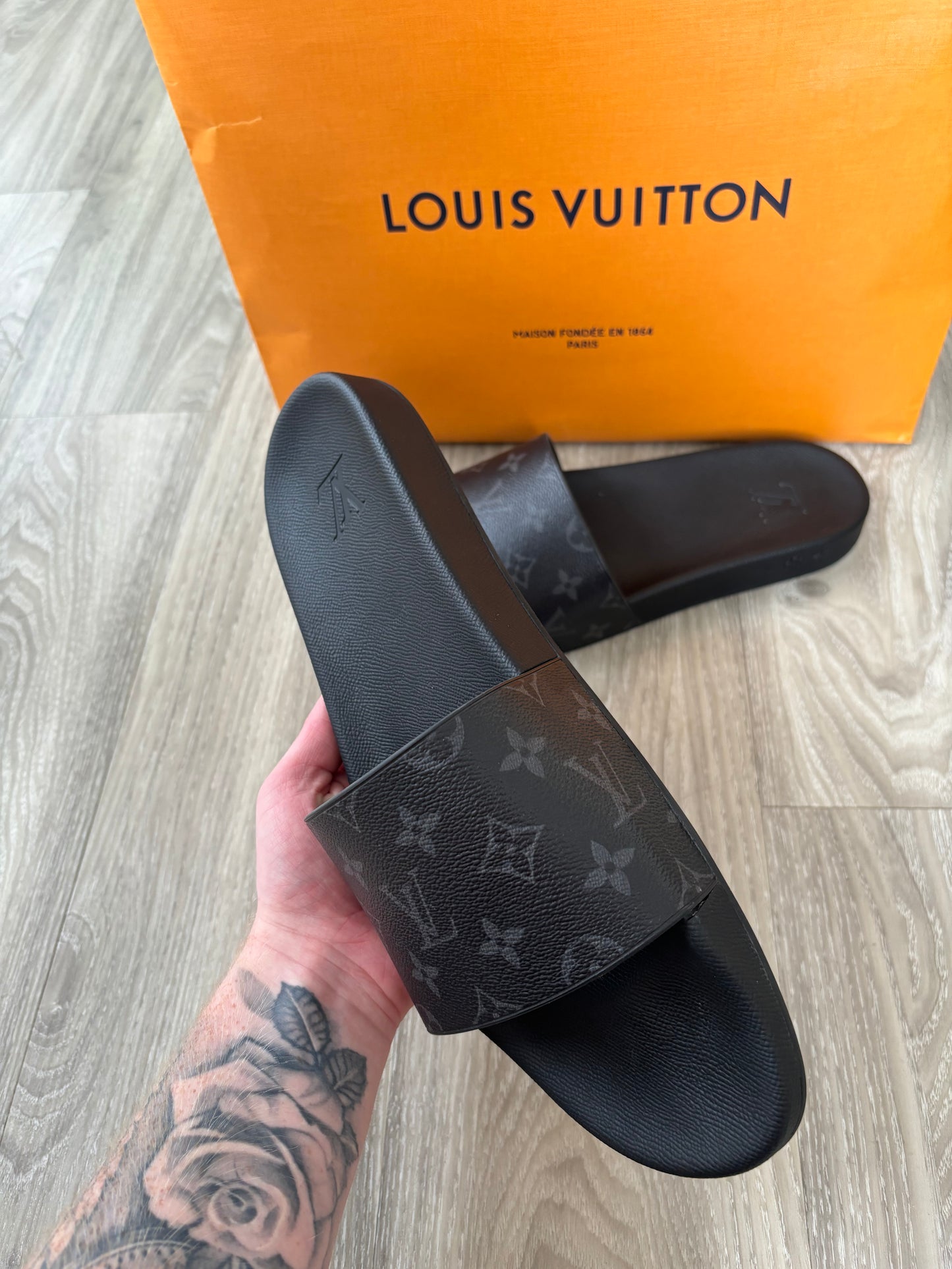 Louis Vuitton Sliders UK 12