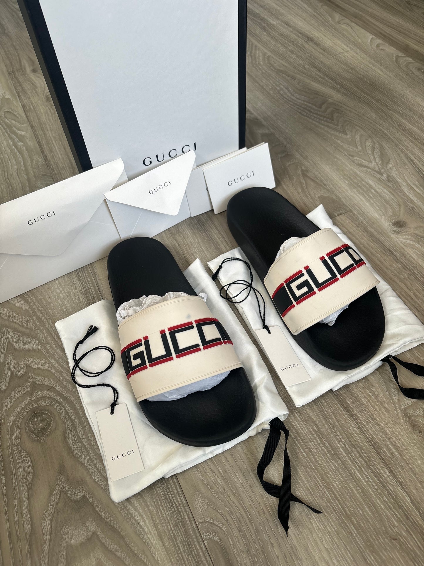 Gucci Sliders UK 8