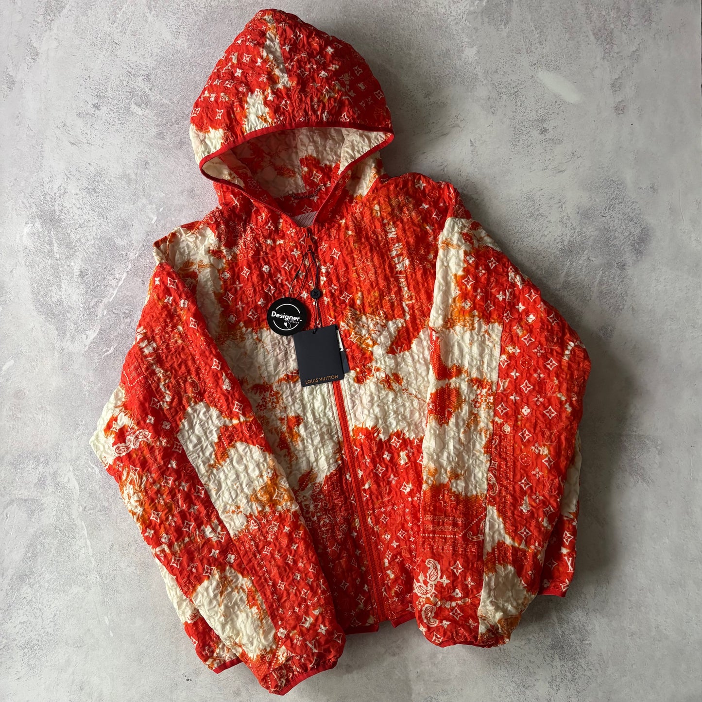 Louis Vuitton Bandana Windbreaker Jacket - Fits Large