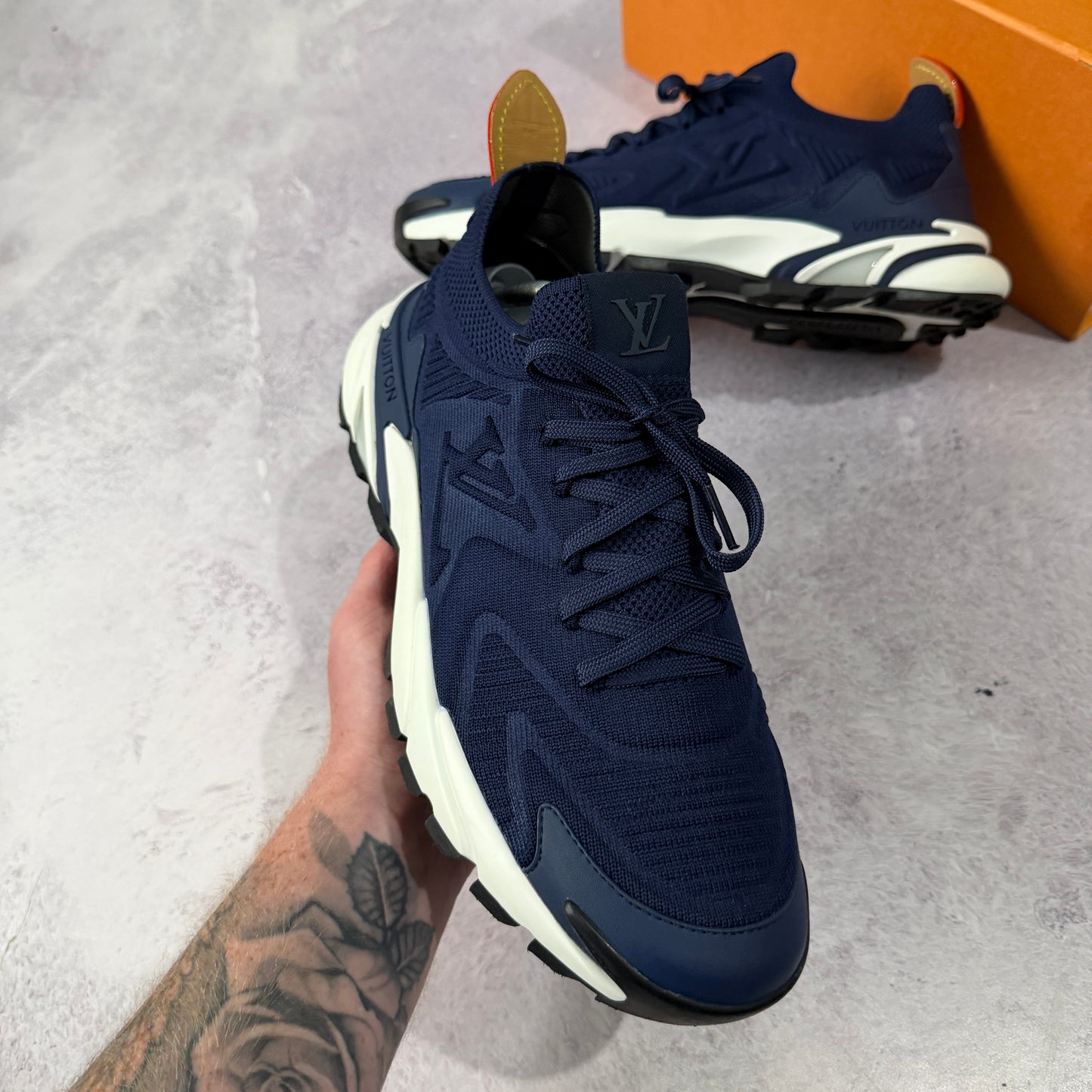 Louis Vuitton Tatic Knit Trainers - Fits UK 10.5/11