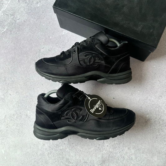 Chanel Satin Runner Trainers - Fits UK 7