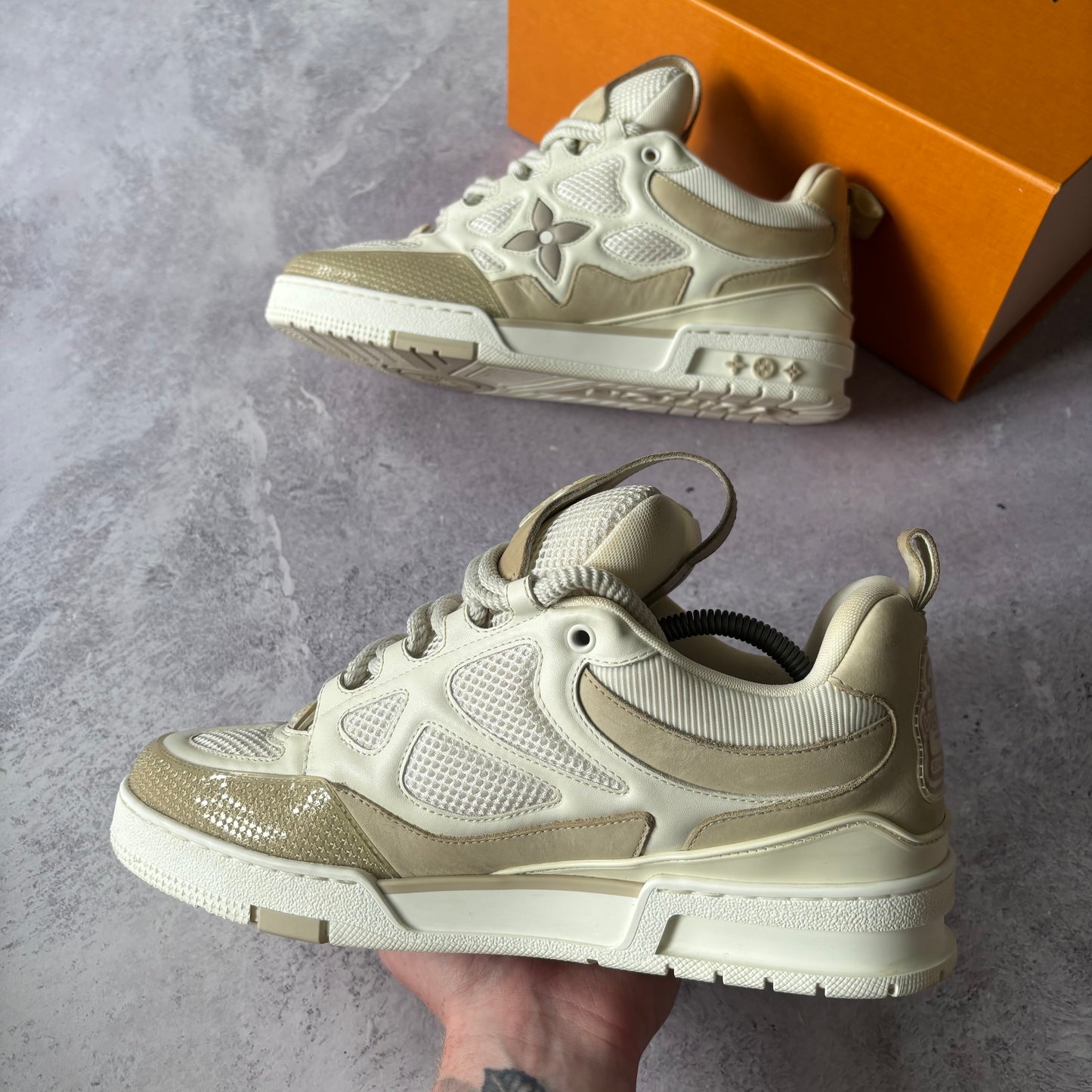 Louis Vuitton Skate Trainers - Fits UK 10