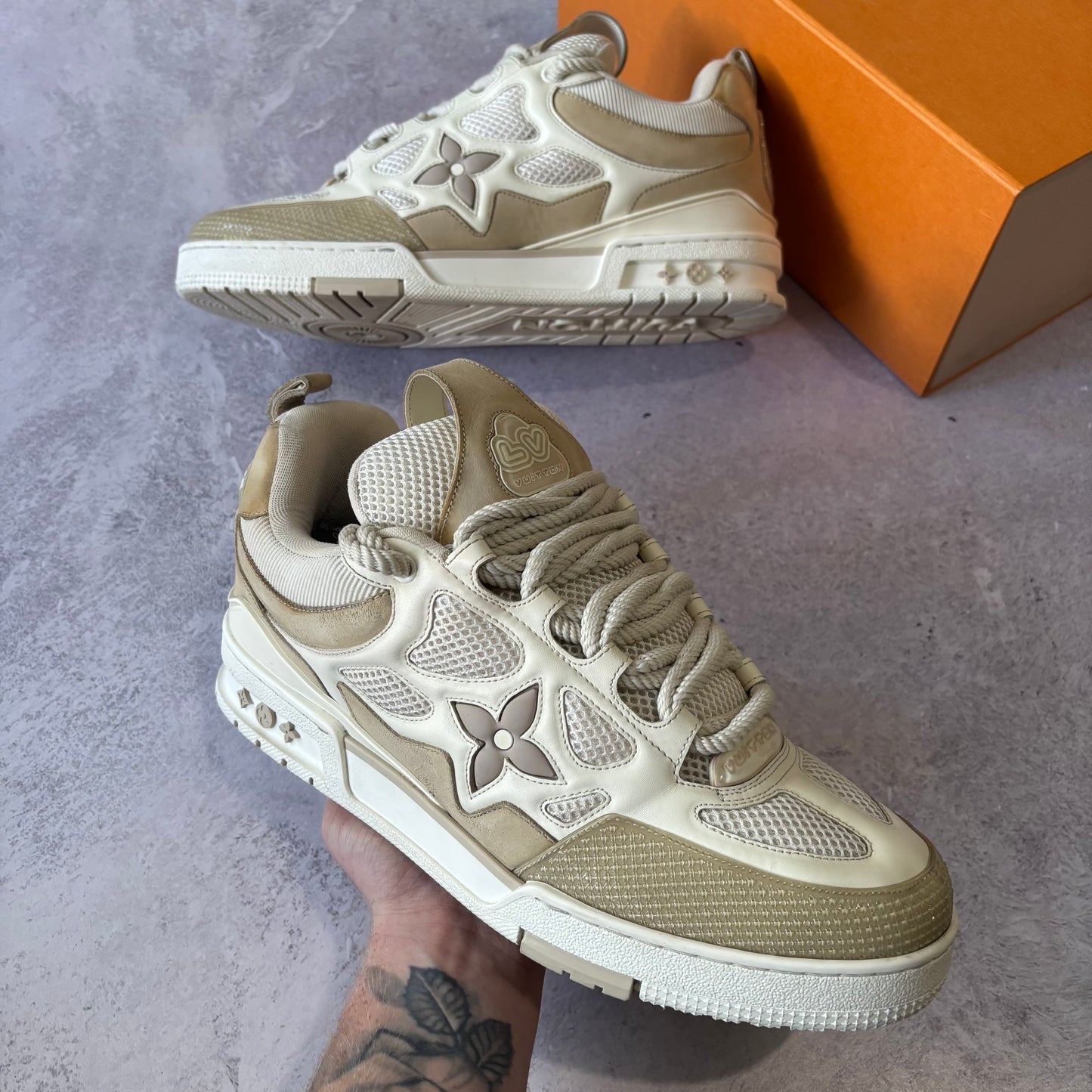 Louis Vuitton Skate Trainers - Fits UK 10.5/11