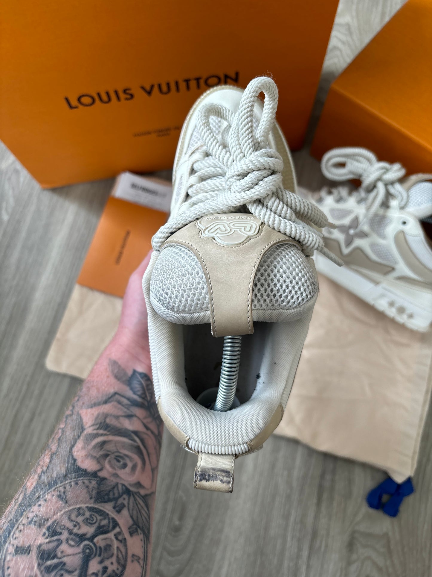 Louis Vuitton Skate Sneakers UK 7.5