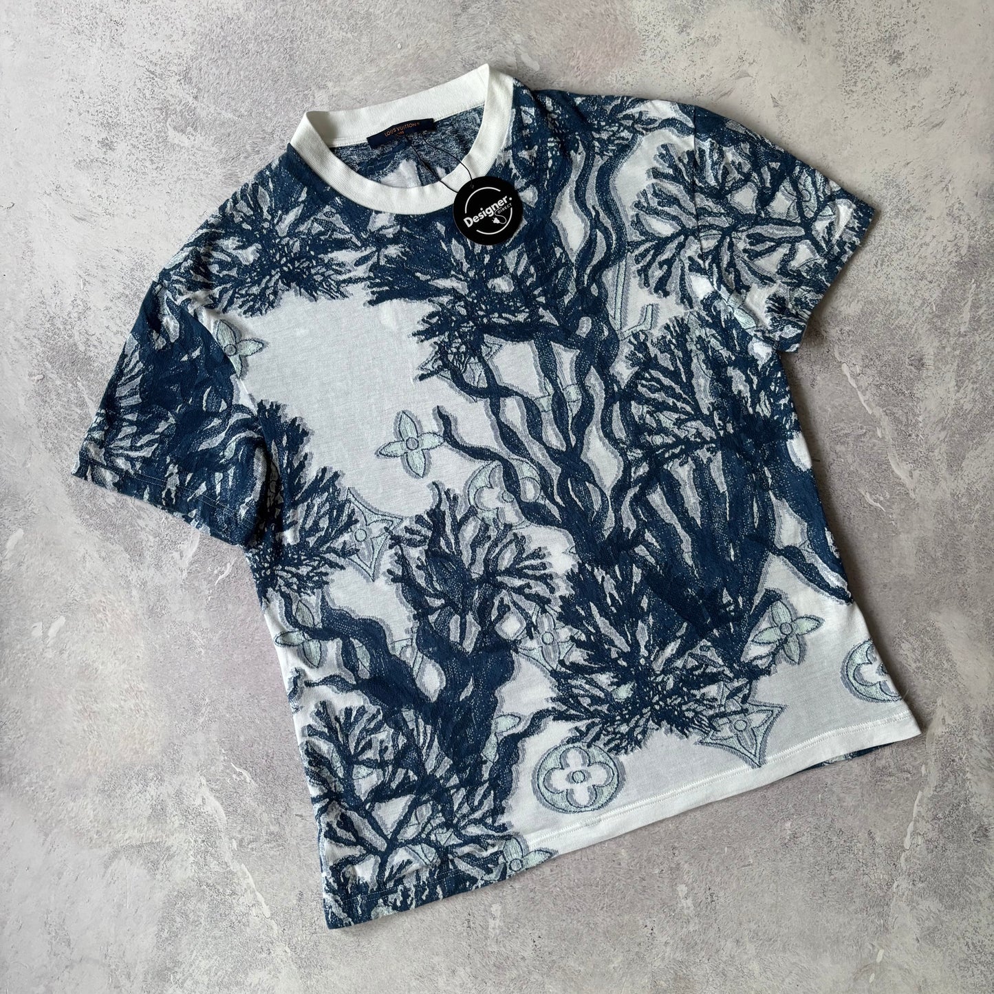 Louis Vuitton Aqua Gardens T-Shirt - Medium