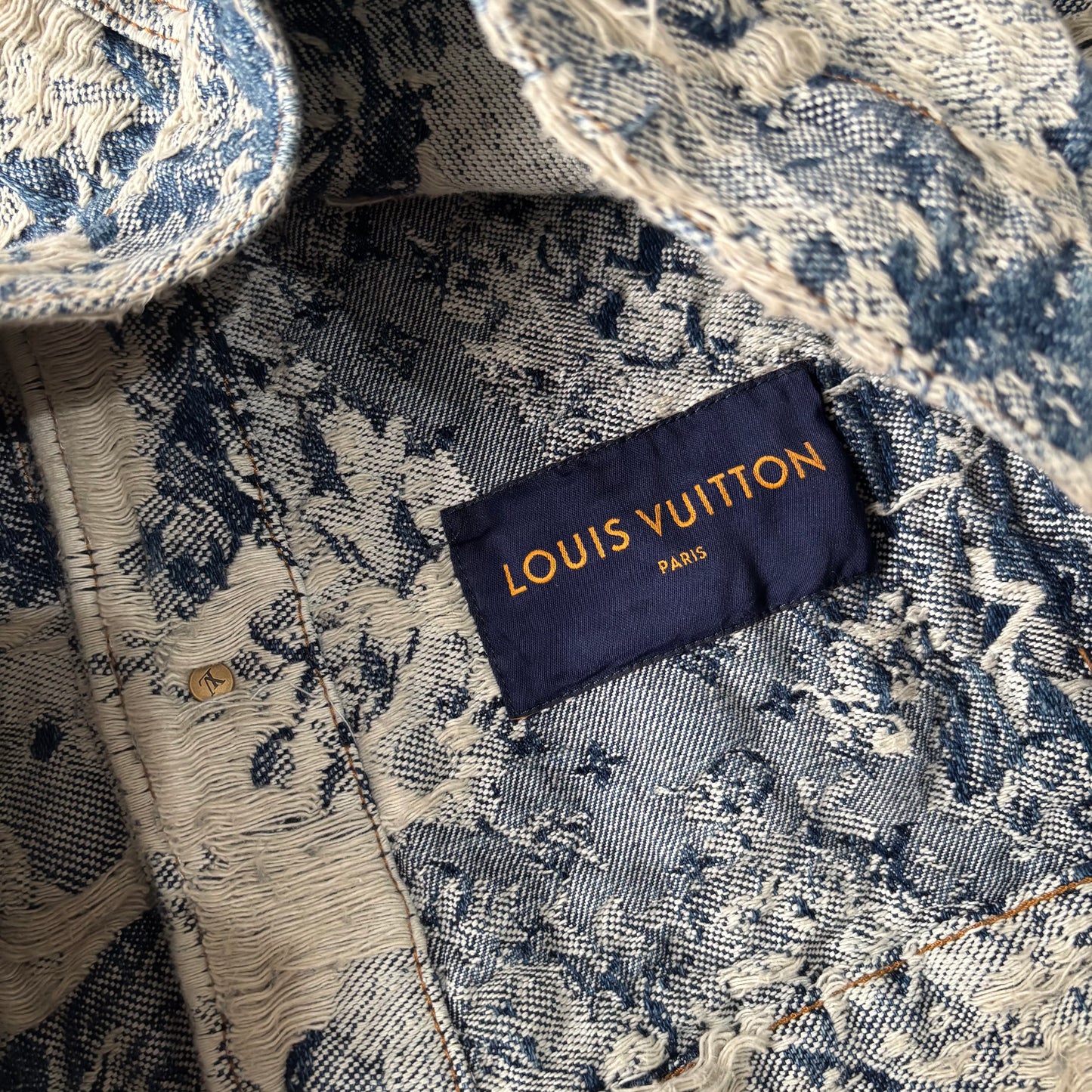 Louis Vuitton Denim Jacket - Fits Medium