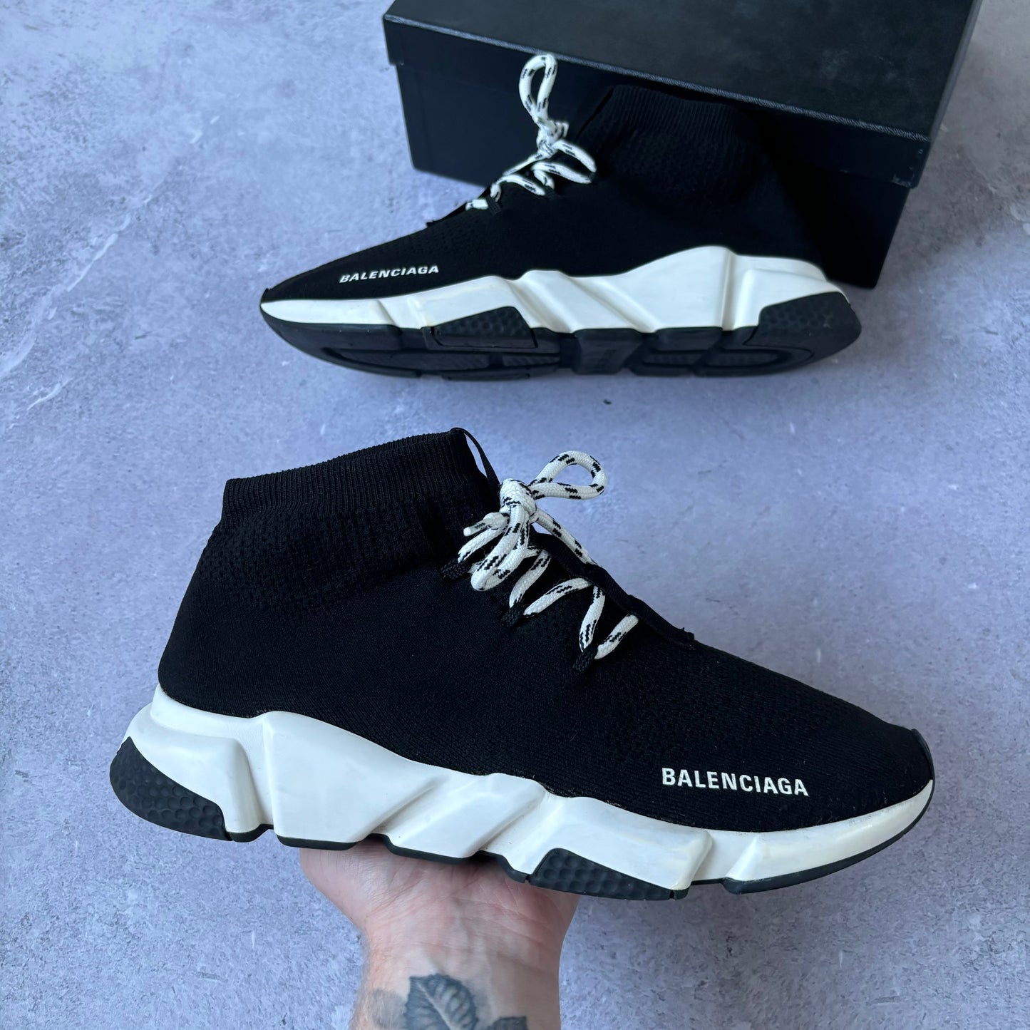 Balenciaga Speed Laced Trainers - Fits UK 10