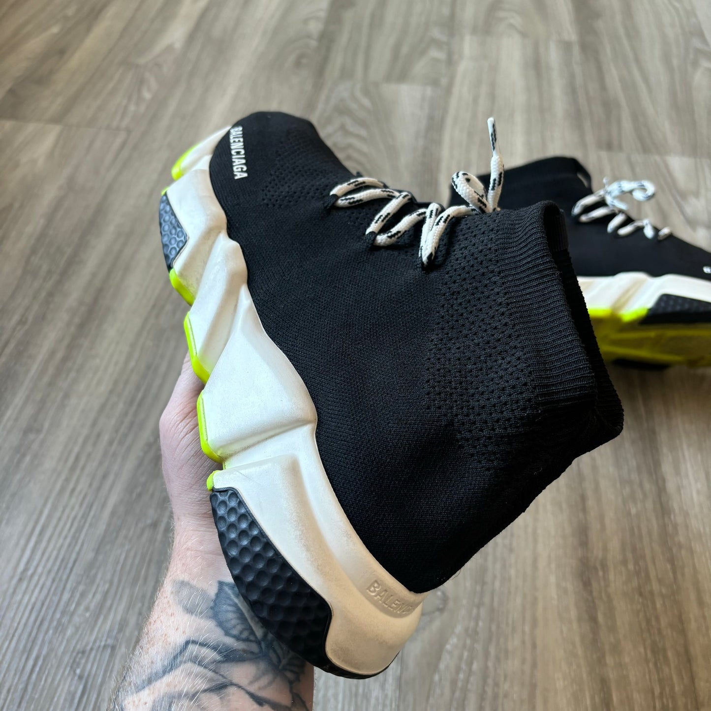 Balenciaga Speed Laced Trainers UK 11