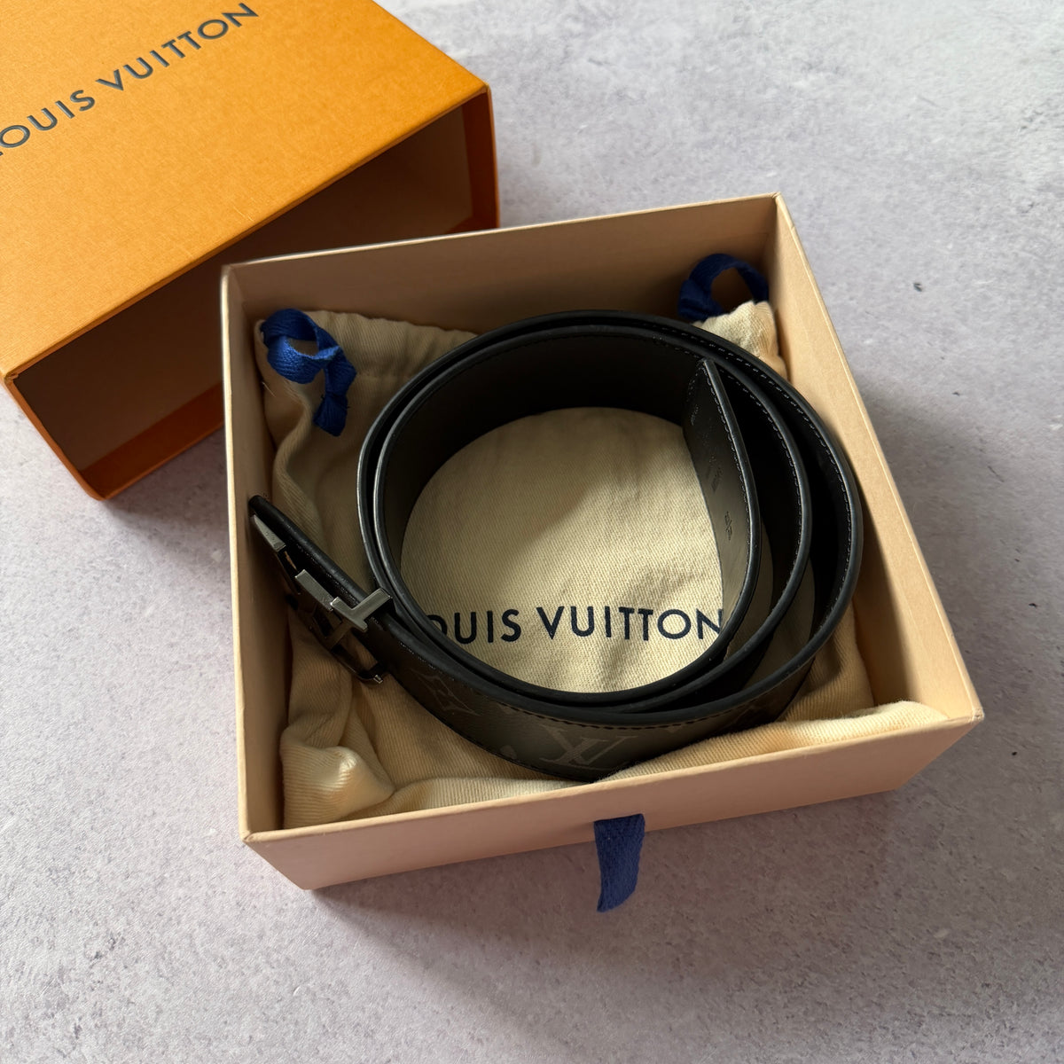 Louis Vuitton Monogram Belt - Fits Waist 32” - 34”