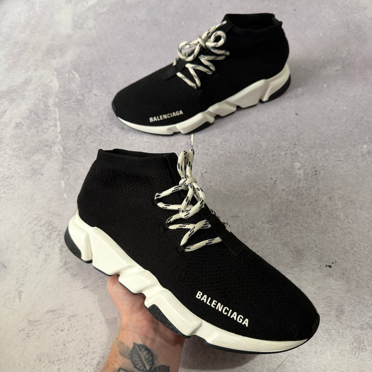Balenciaga Speed Laced Trainers - Fits UK 8