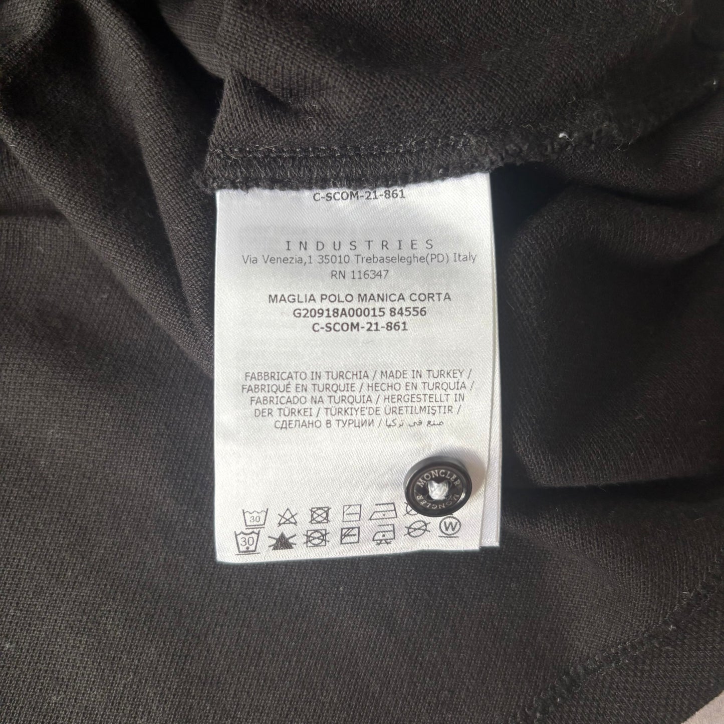 Moncler Polo Shirt - Fits Small
