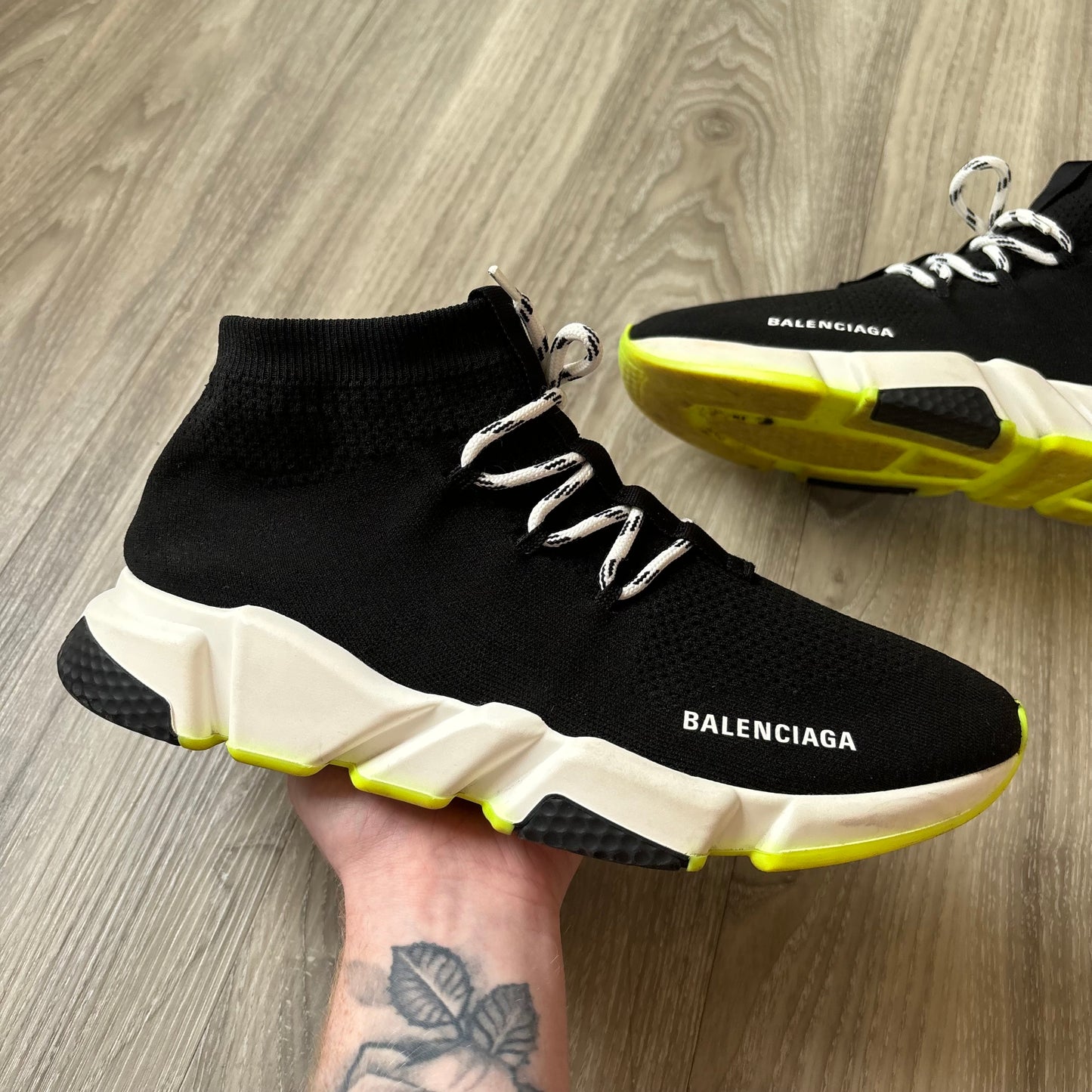 Balenciaga Speed Laced Trainers UK 11