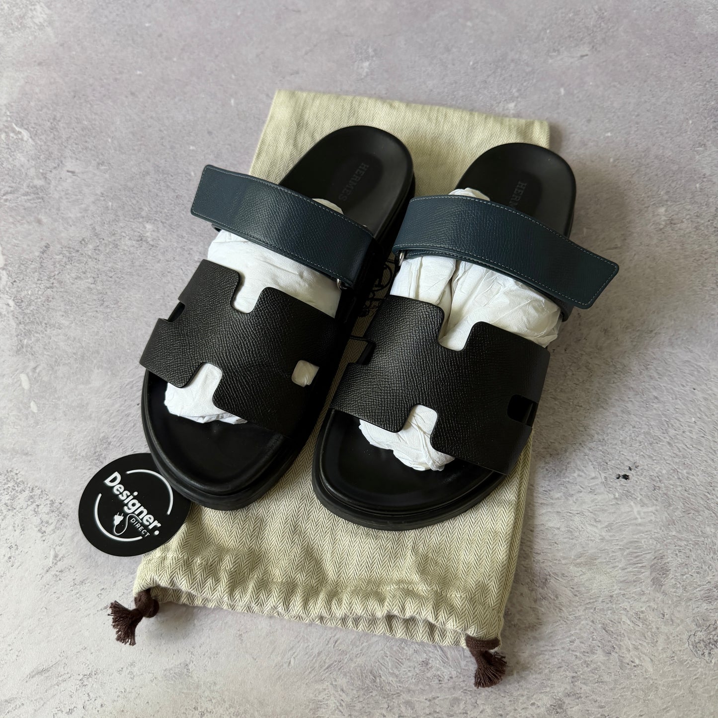 Hermes Chypre Sandals - UK 8