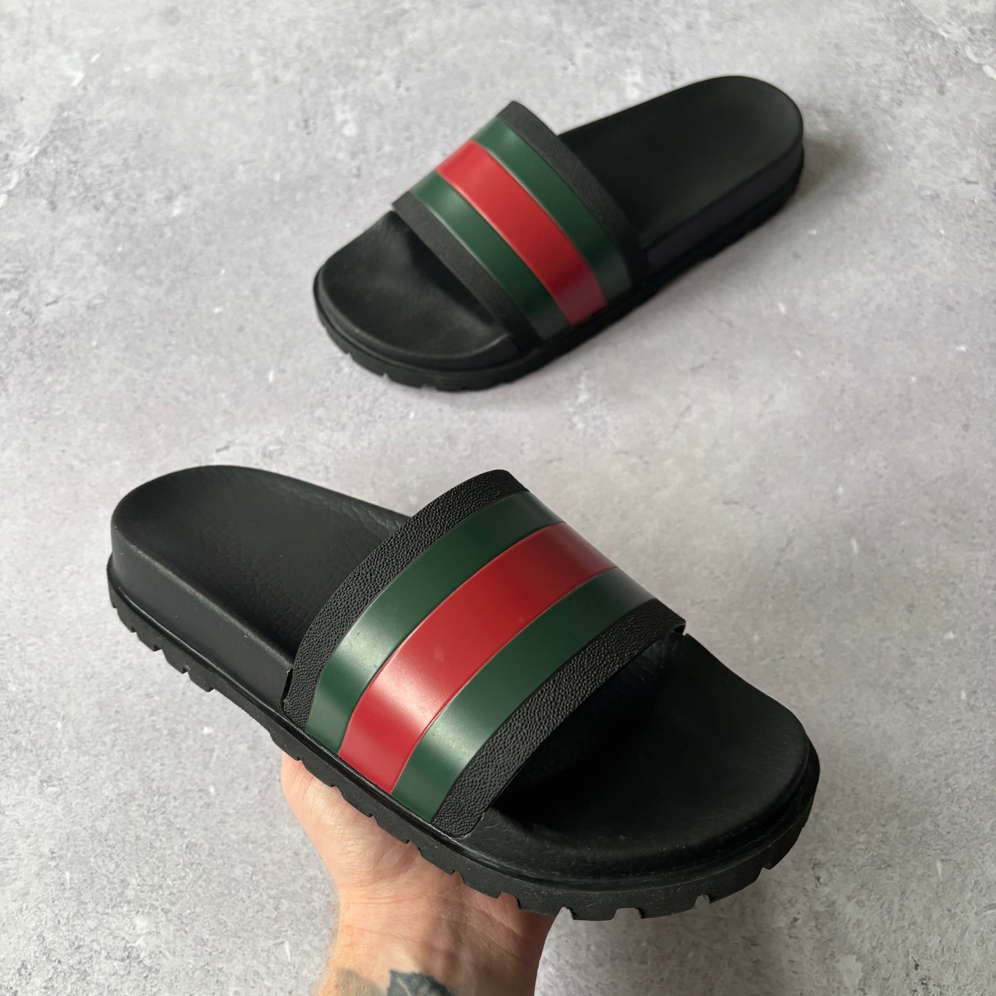 Gucci Web Sliders - UK 7