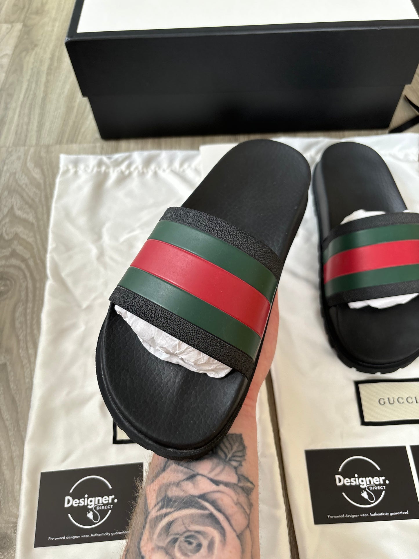 Gucci Sliders UK 6