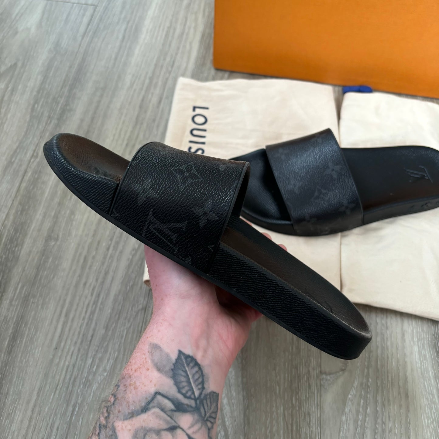 Louis Vuitton Waterfront Mule Sliders UK 7