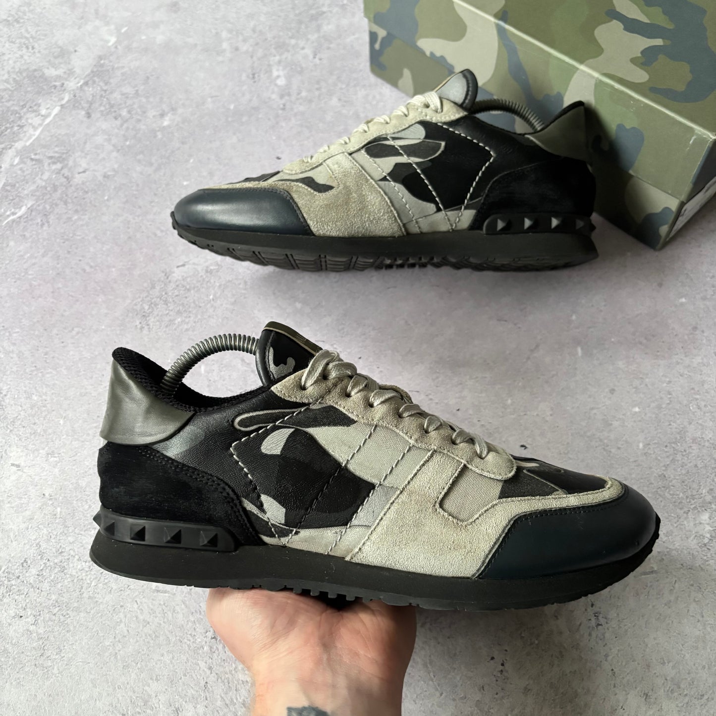 Valentino Rockrunner Trainers - Fits UK 7.5