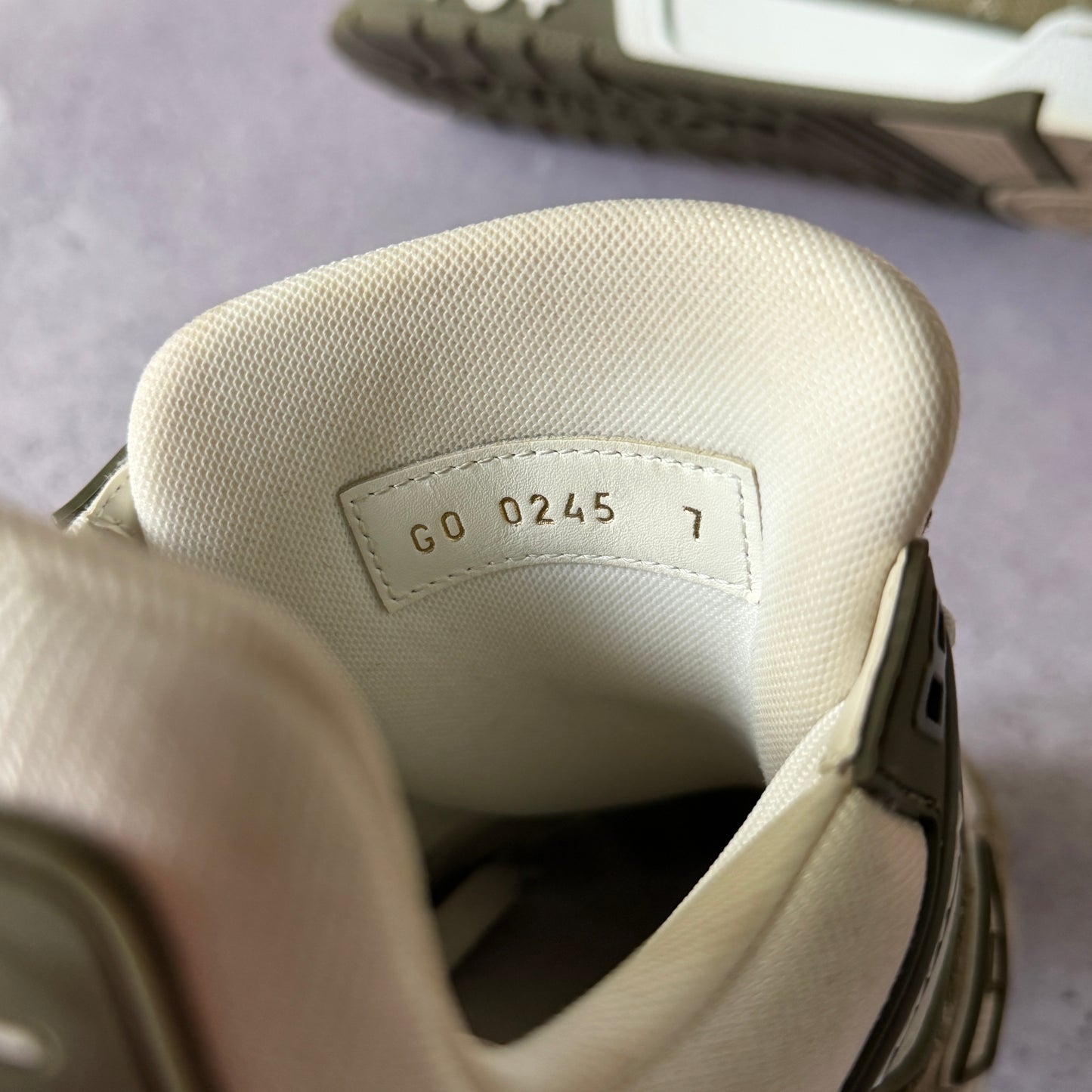 Louis Vuitton Denim Trainers - Fits UK 8