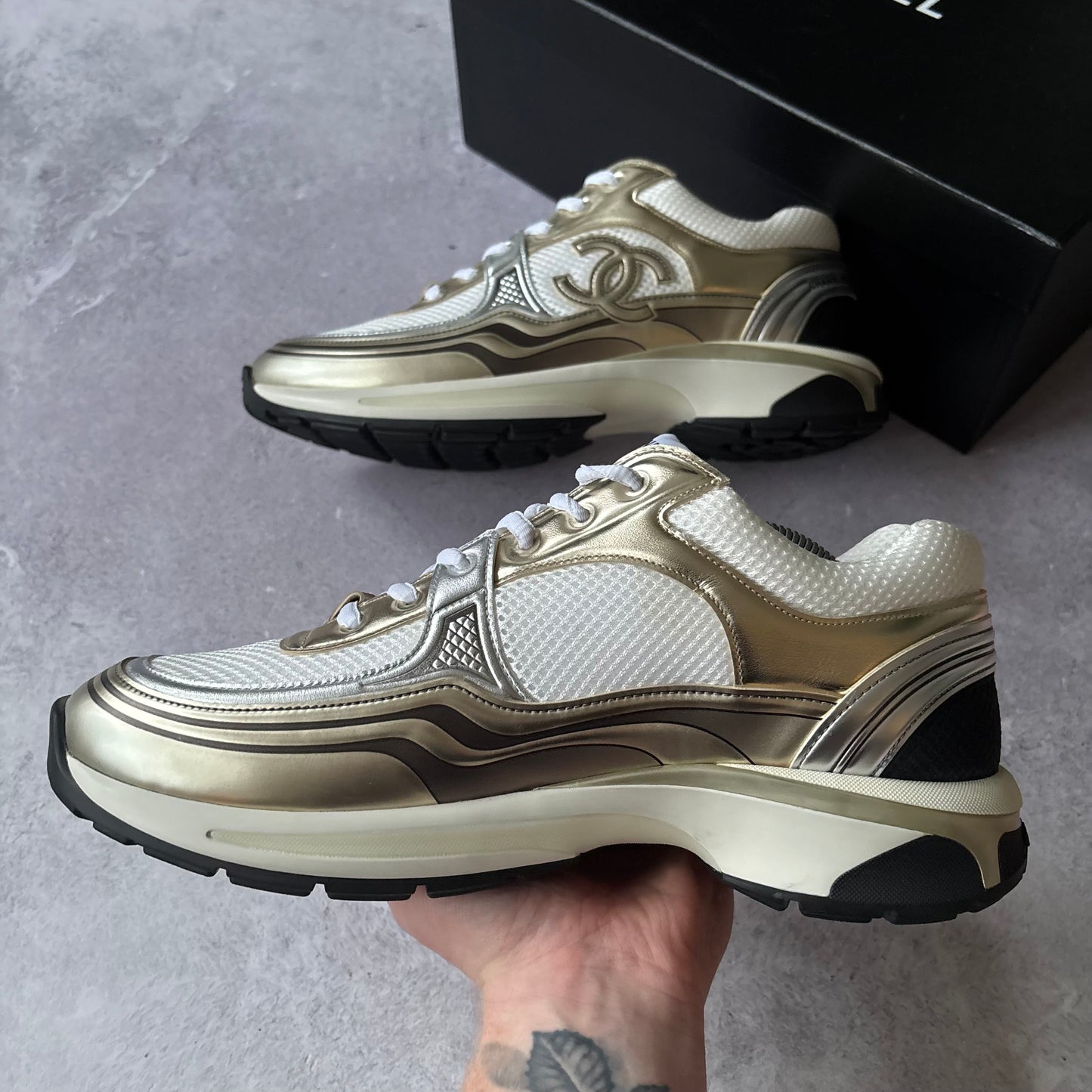 Chanel Runner Trainers - UK 10