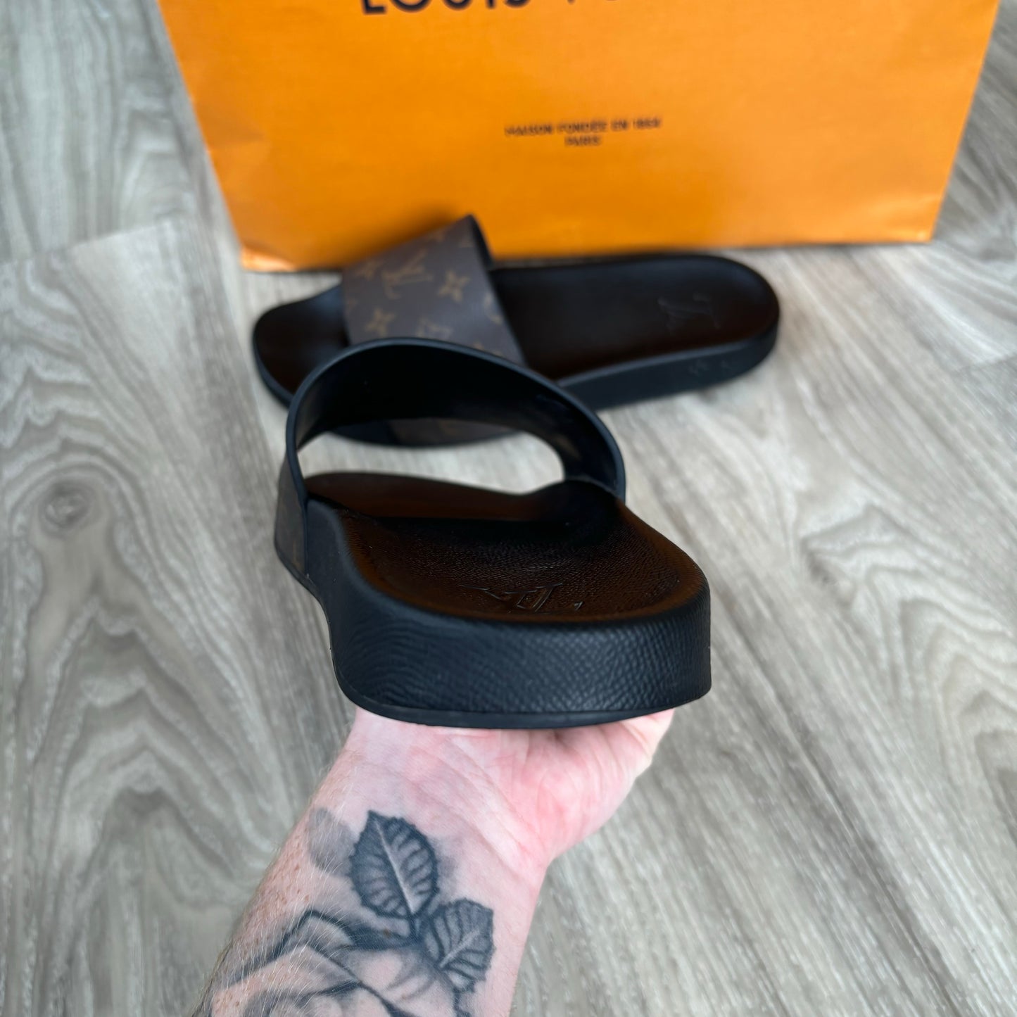 Louis Vuitton Waterfront Mule Sliders UK 8