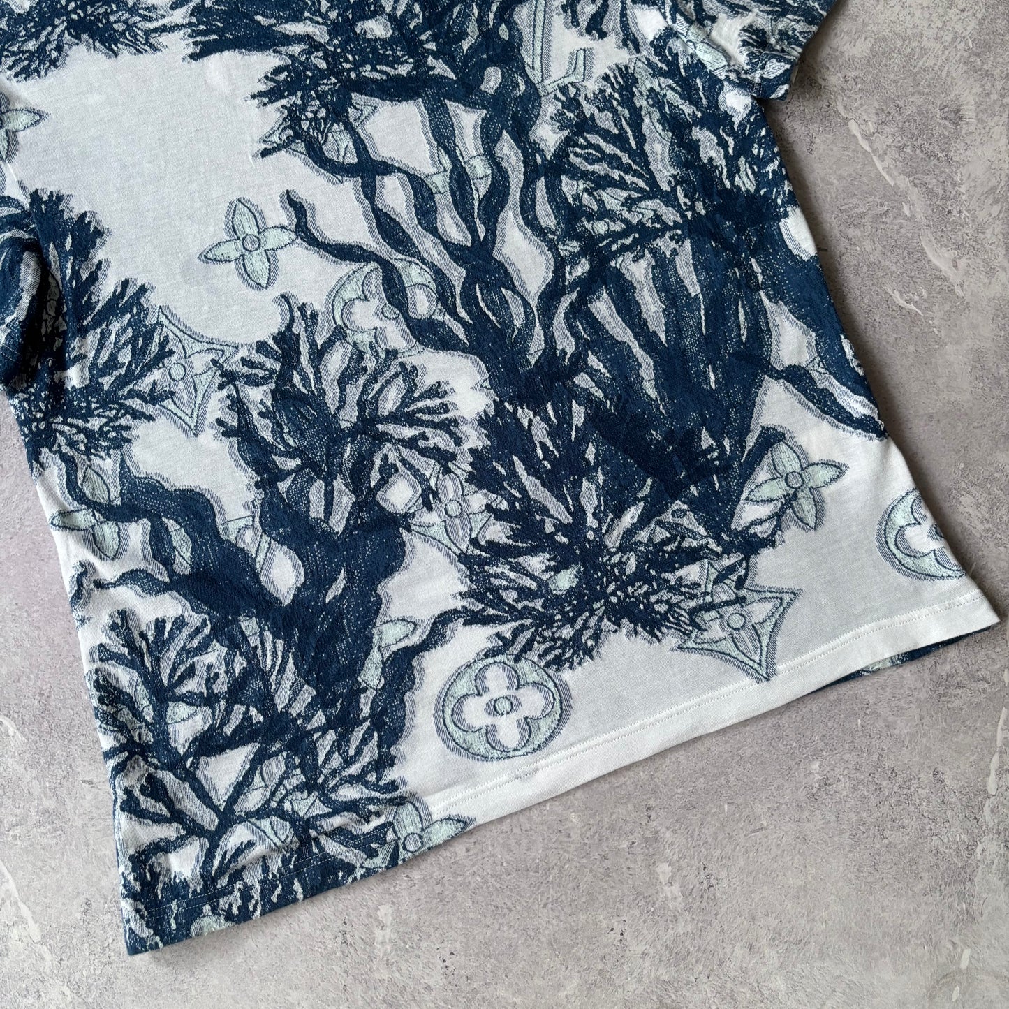 Louis Vuitton Aqua Gardens T-Shirt - Medium