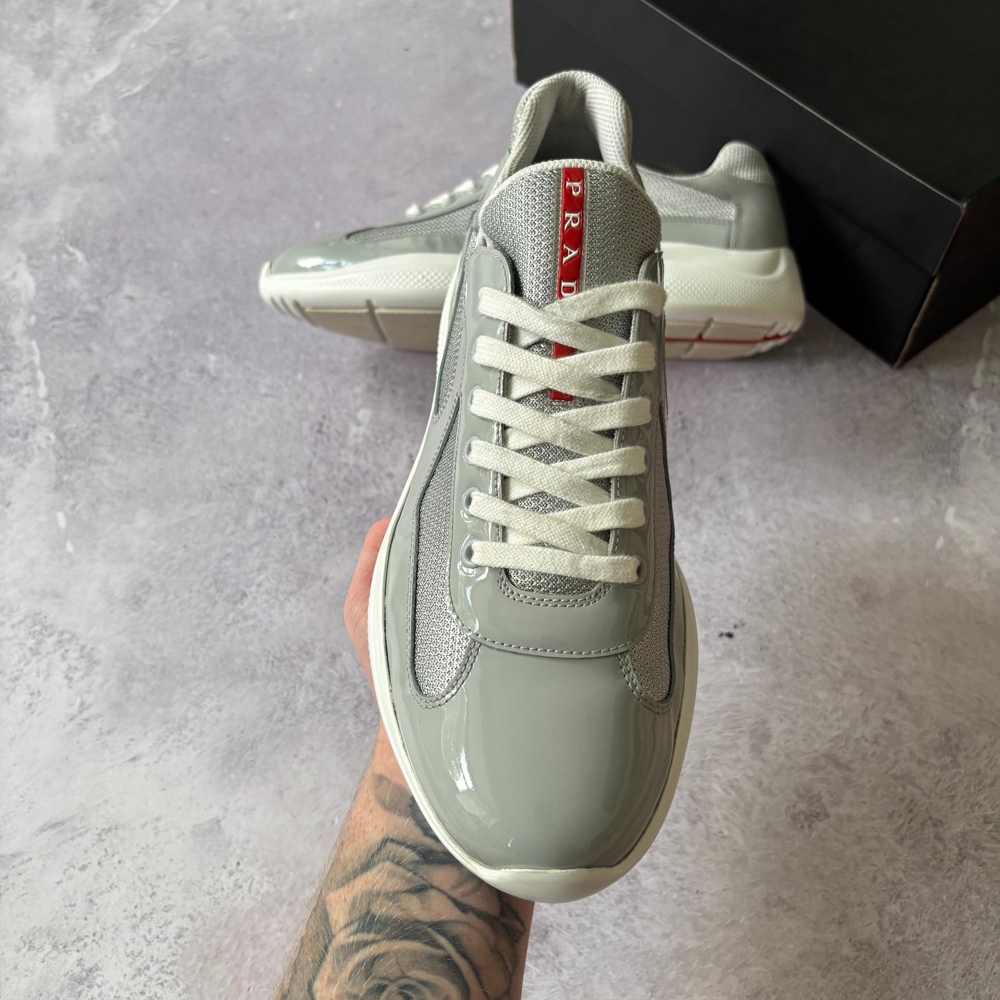 Prada America Cup Trainers - UK 9.5
