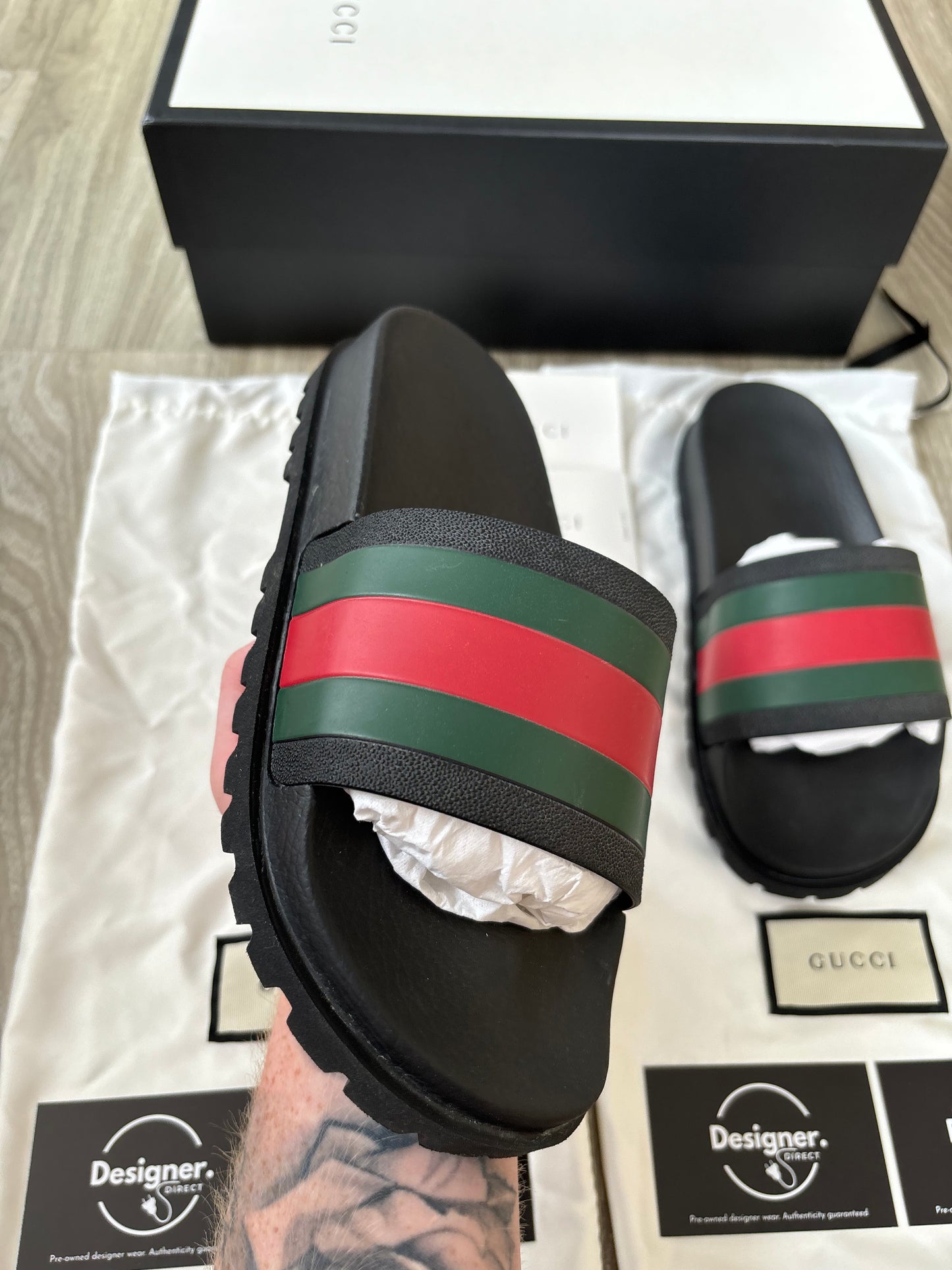 Gucci Sliders UK 6