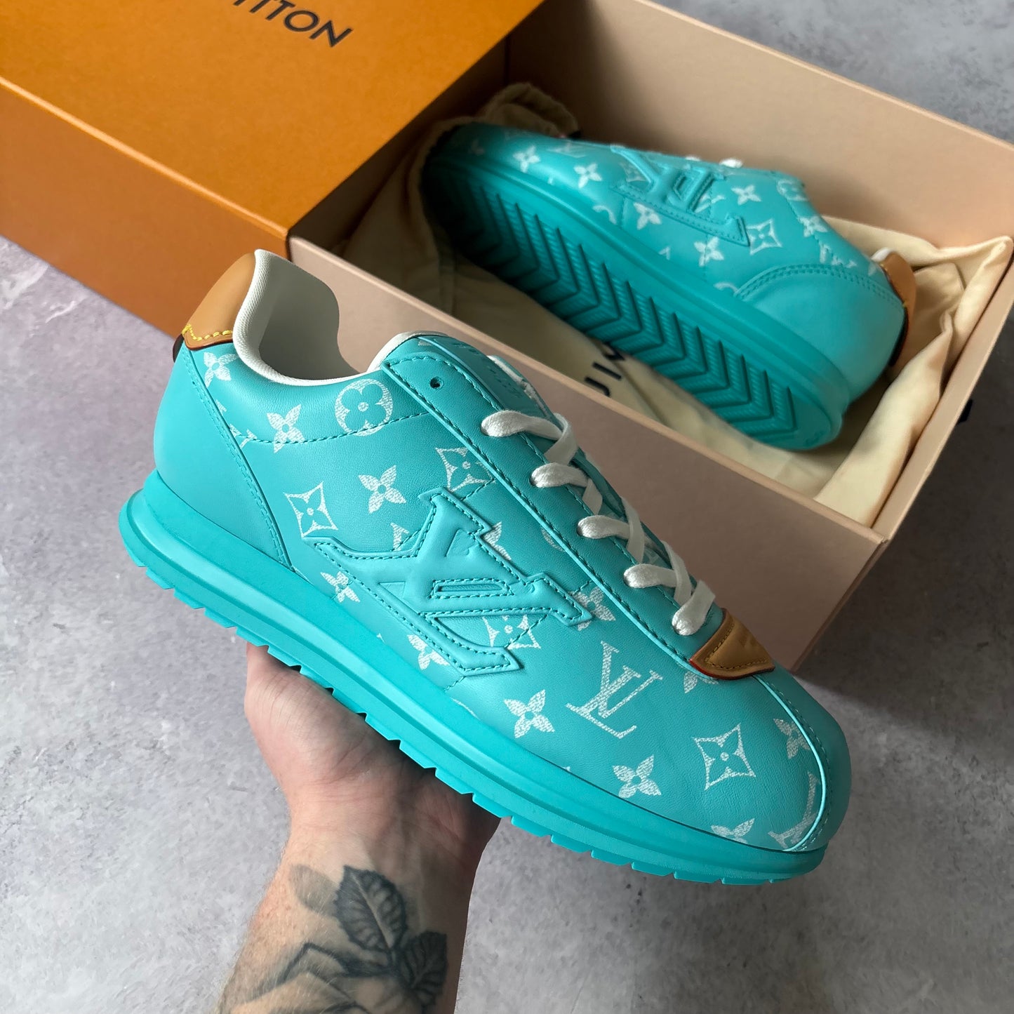 Brand New Louis Vuitton Buttersoft Trainers - Fits UK 10
