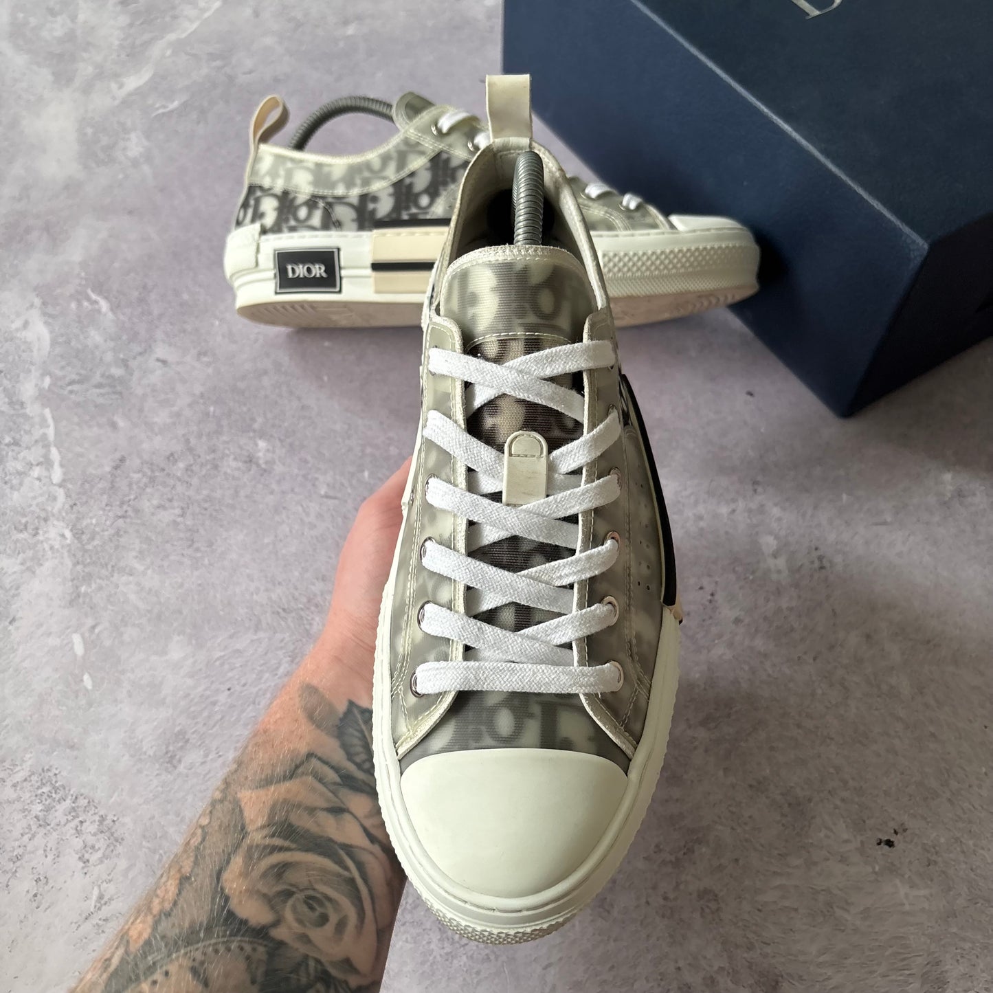 Dior B23 Low Trainers - UK 7.5