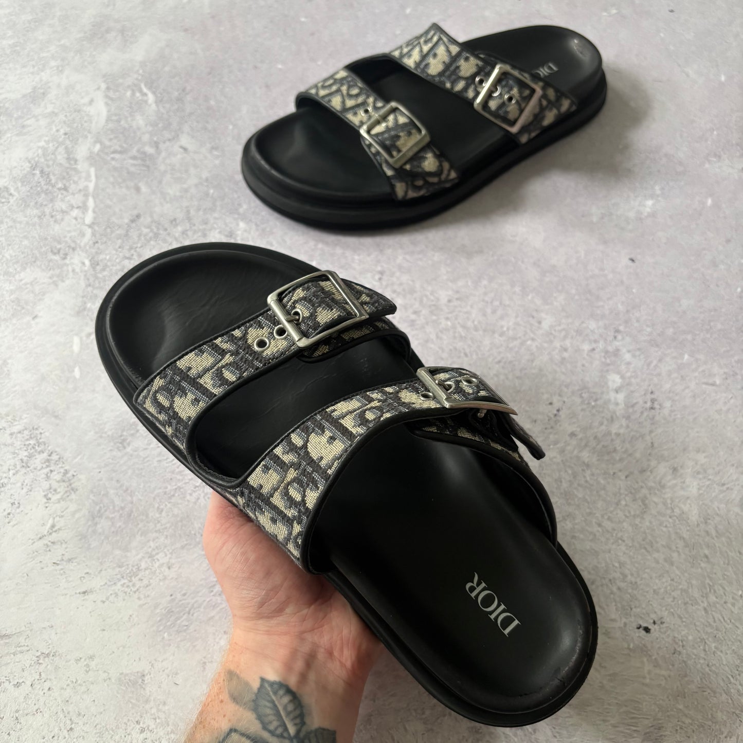 Dior Aqua Sandals - Fits UK 7.5