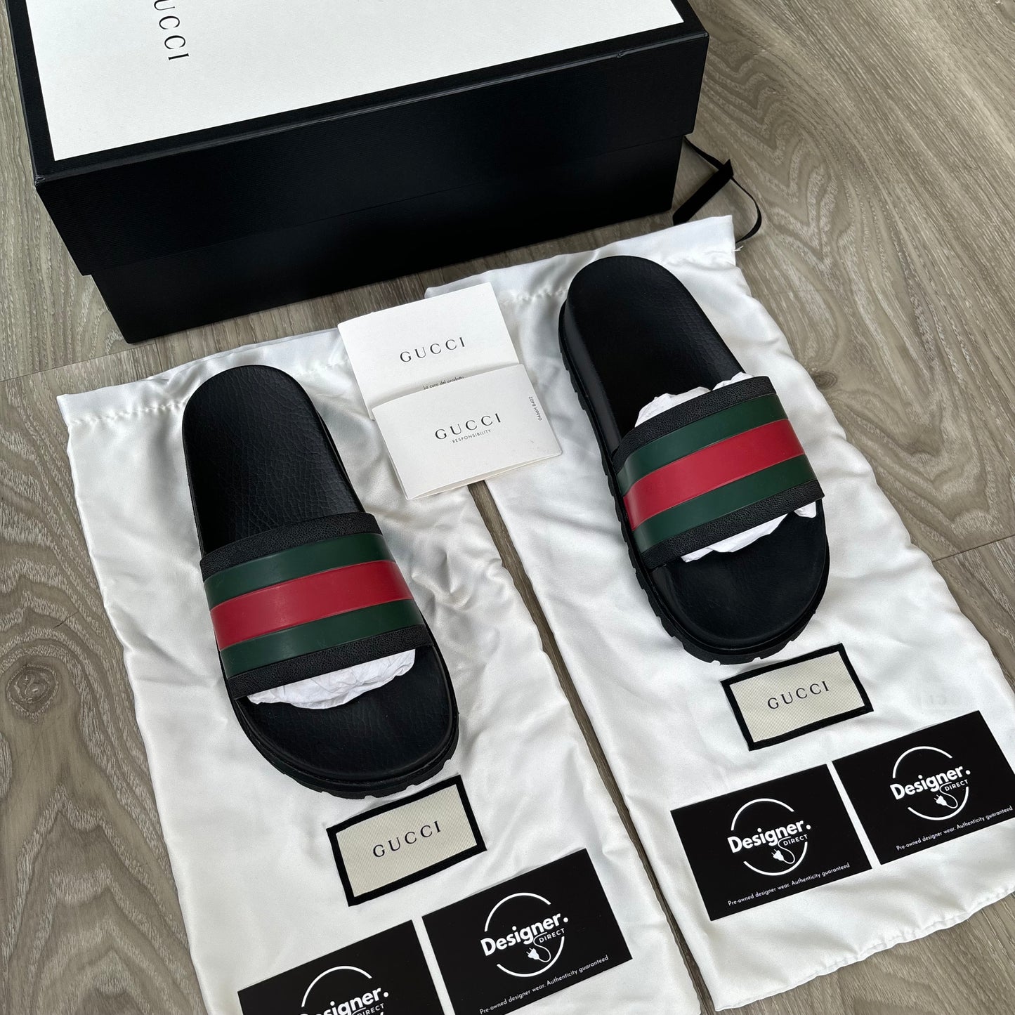 Gucci Sliders UK 6