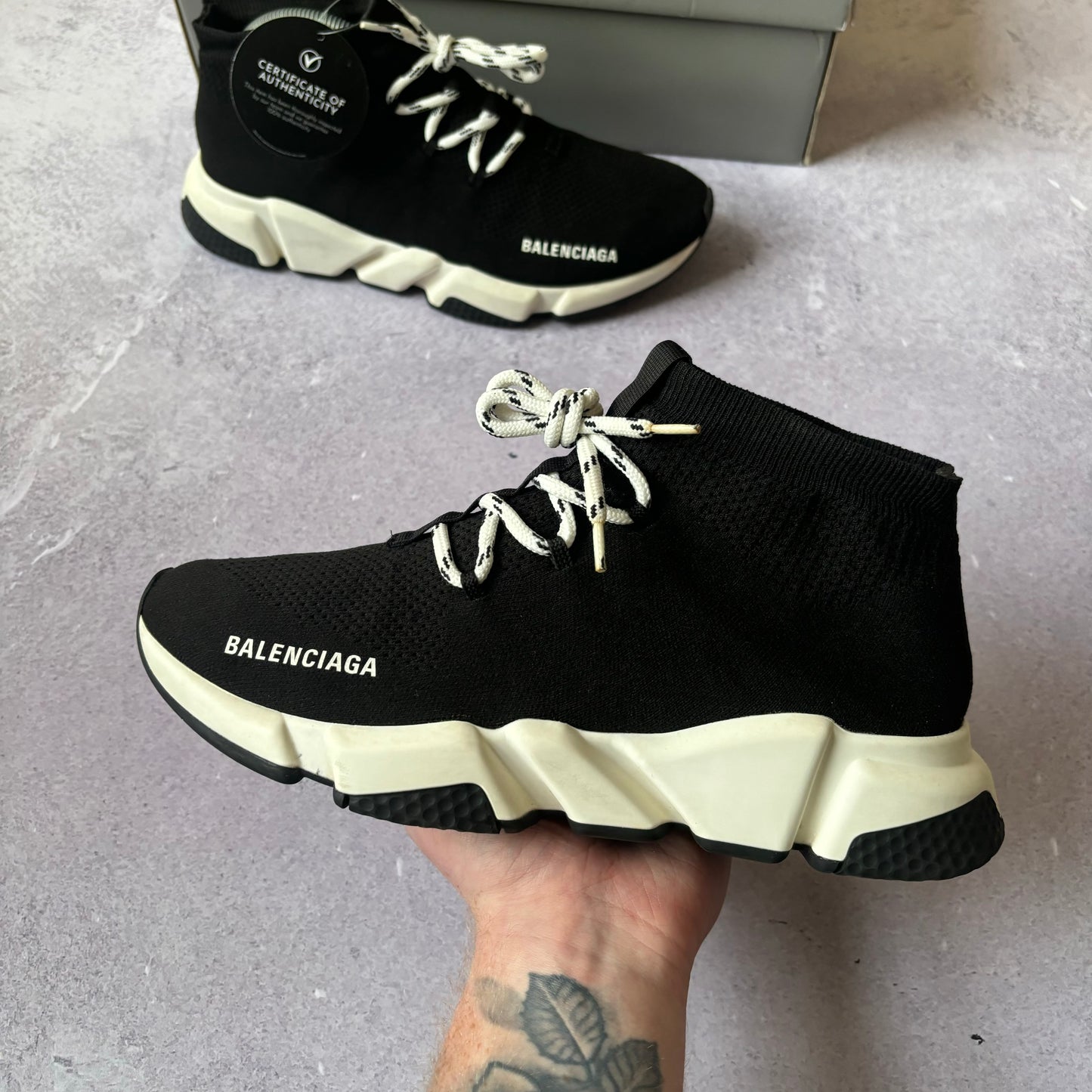 Balenciaga Speed Laced Trainers - UK 8