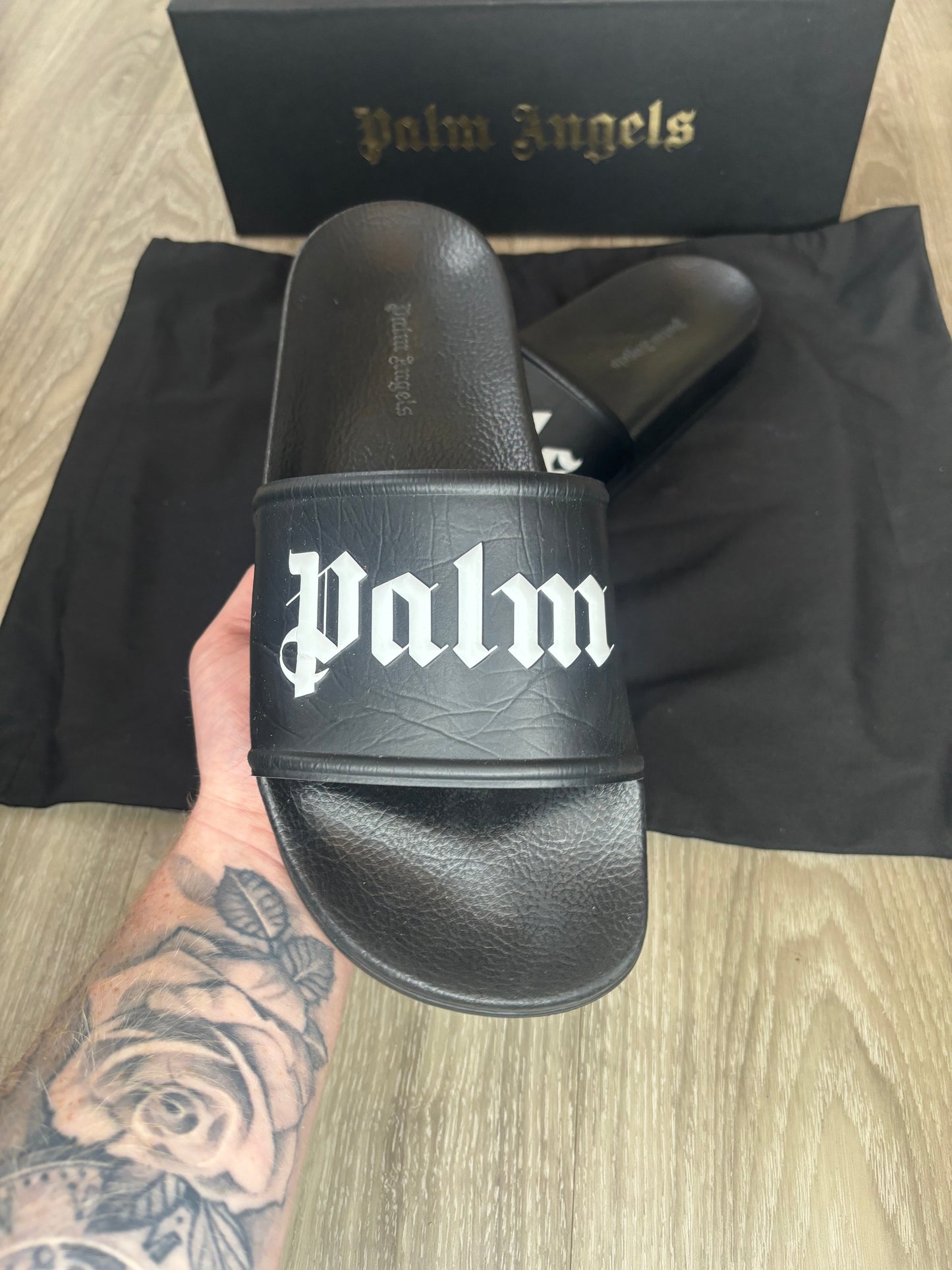 Palm Angels Sliders UK 8