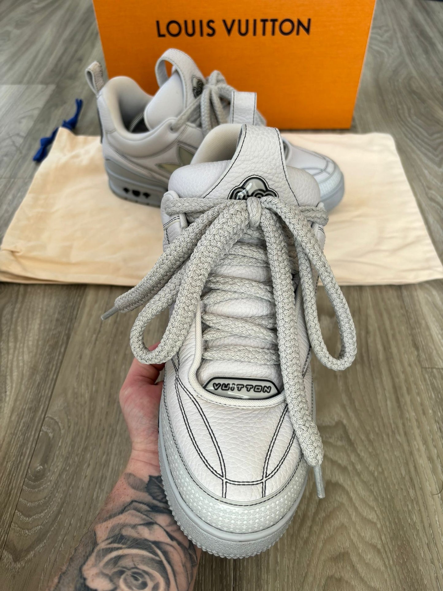 Louis Vuitton Skate Sneakers UK 10/10.5