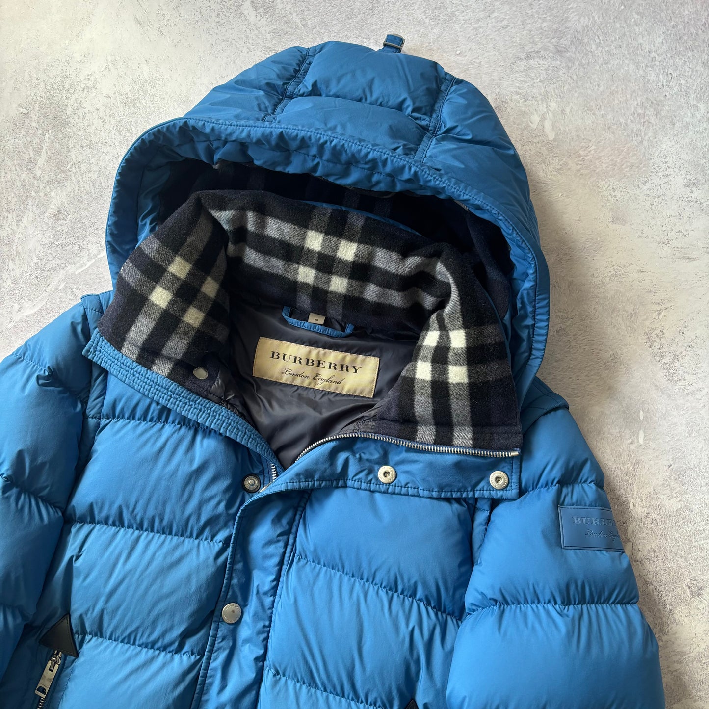 Burberry Puffer Jacket - Medium