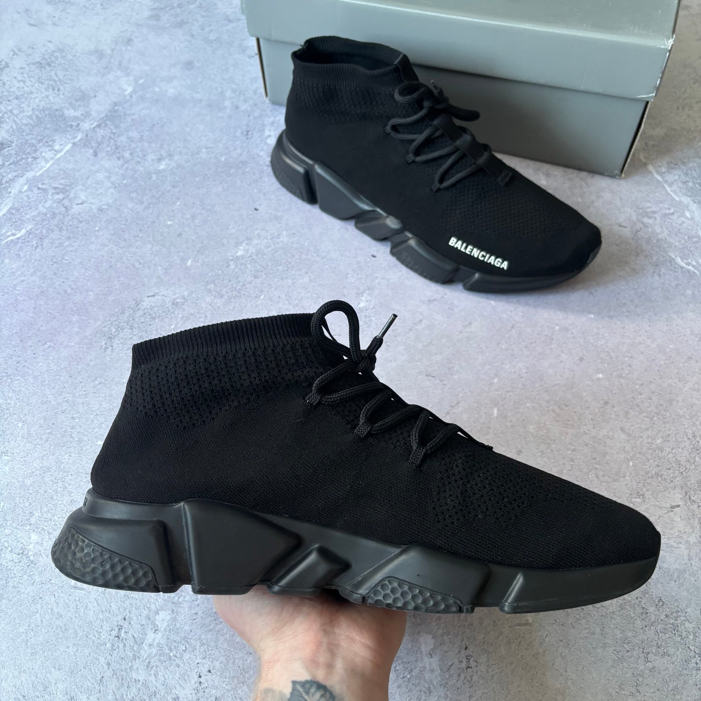 Balenciaga Speed Laced Trainers - Fits UK 10.5/11