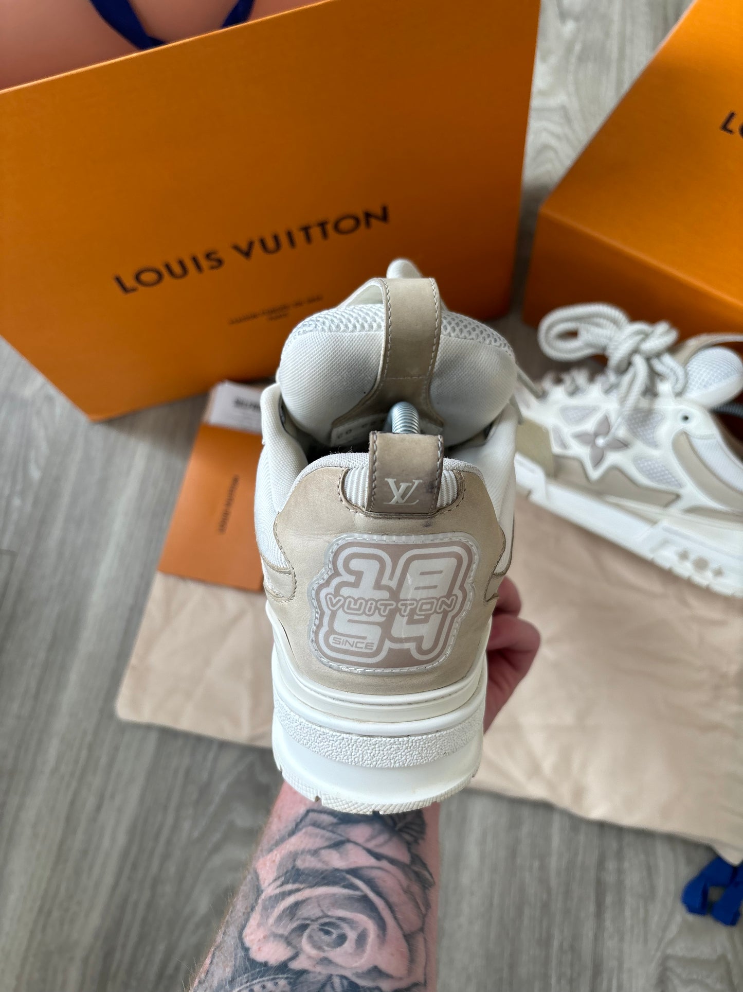 Louis Vuitton Skate Sneakers UK 7.5