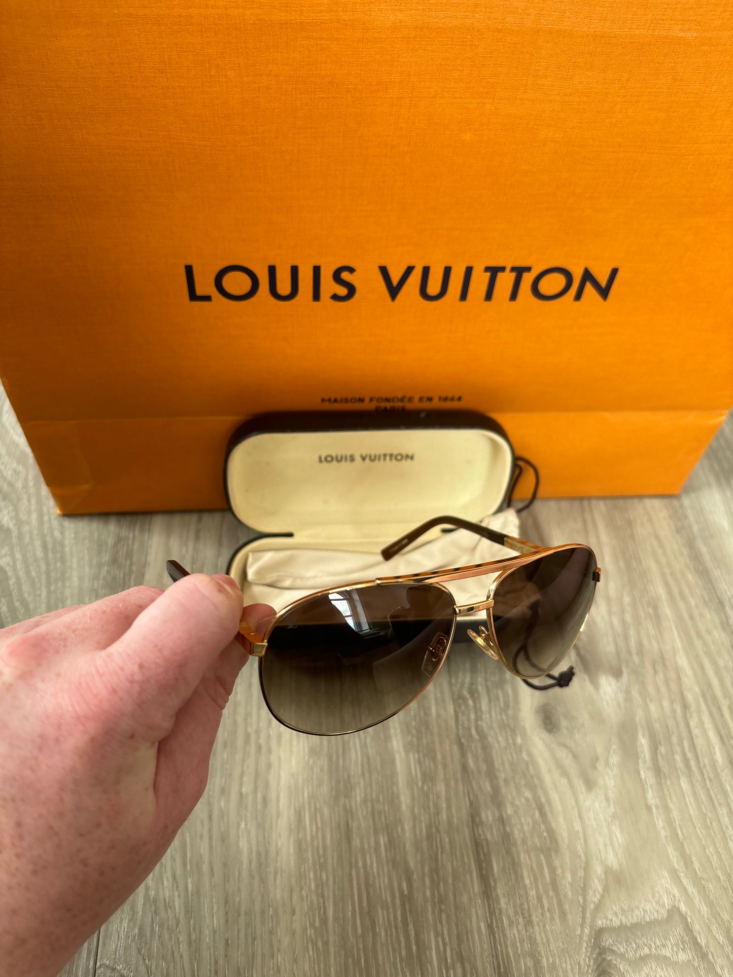 Louis Vuitton Attitude Piloté Sunglasses