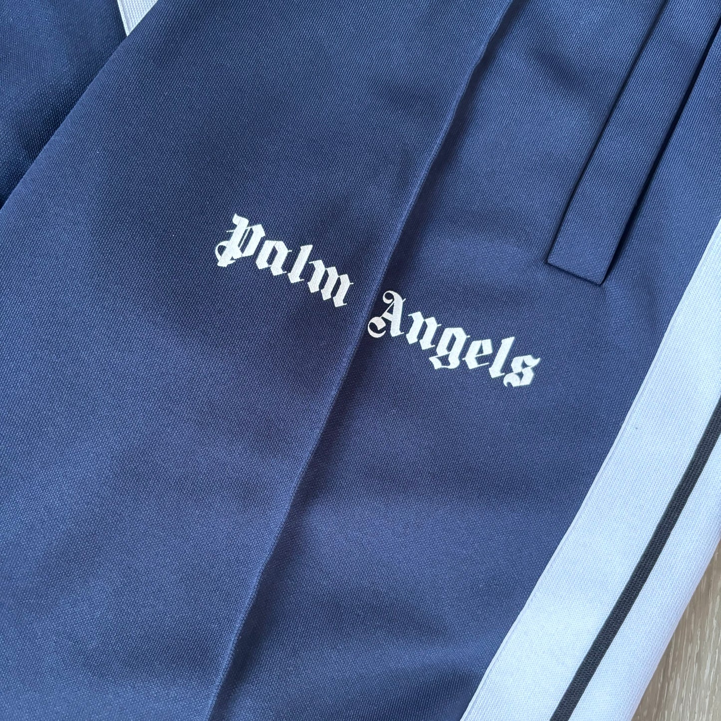 Palm Angels Track Pants Size L (Navy)