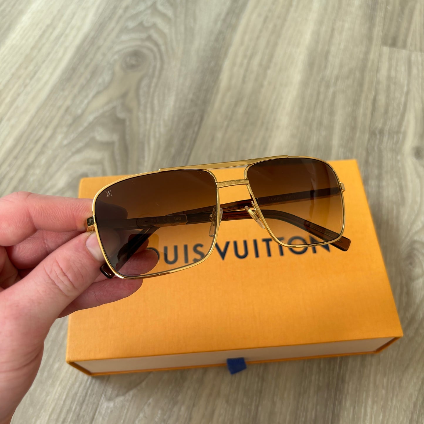 Louis Vuitton Attitude Sunglasses Gold