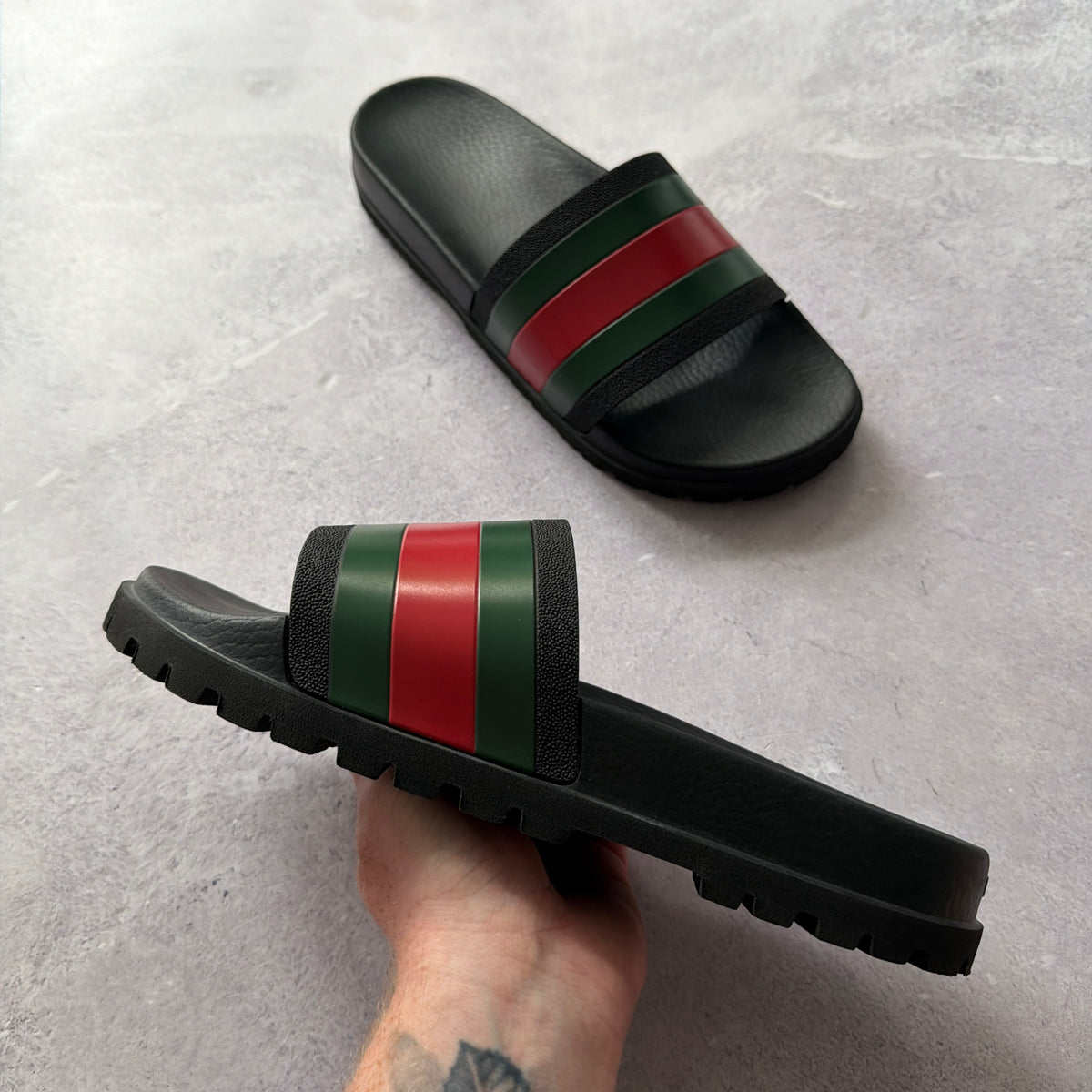 Gucci Web Sliders - UK 9