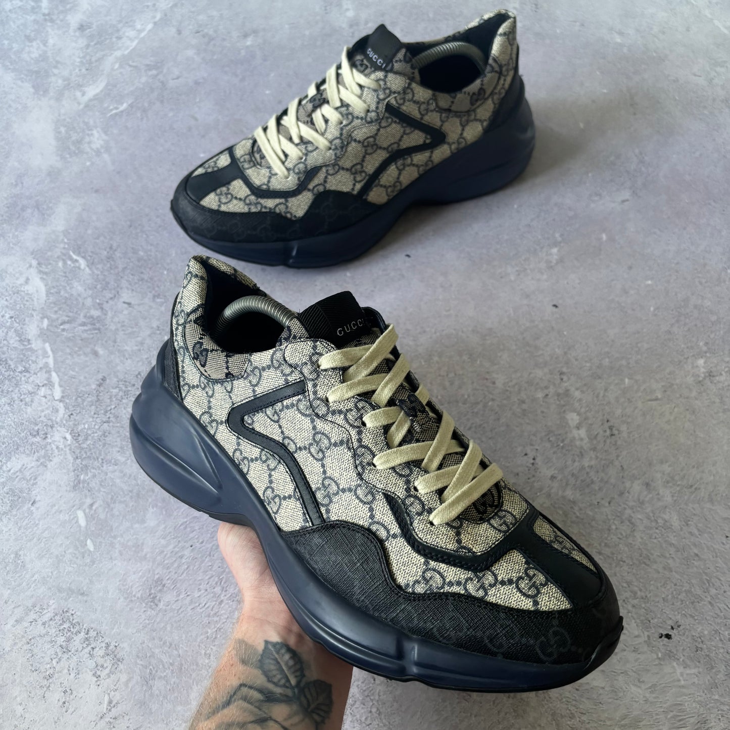 Gucci Ryhton Trainers - UK 9