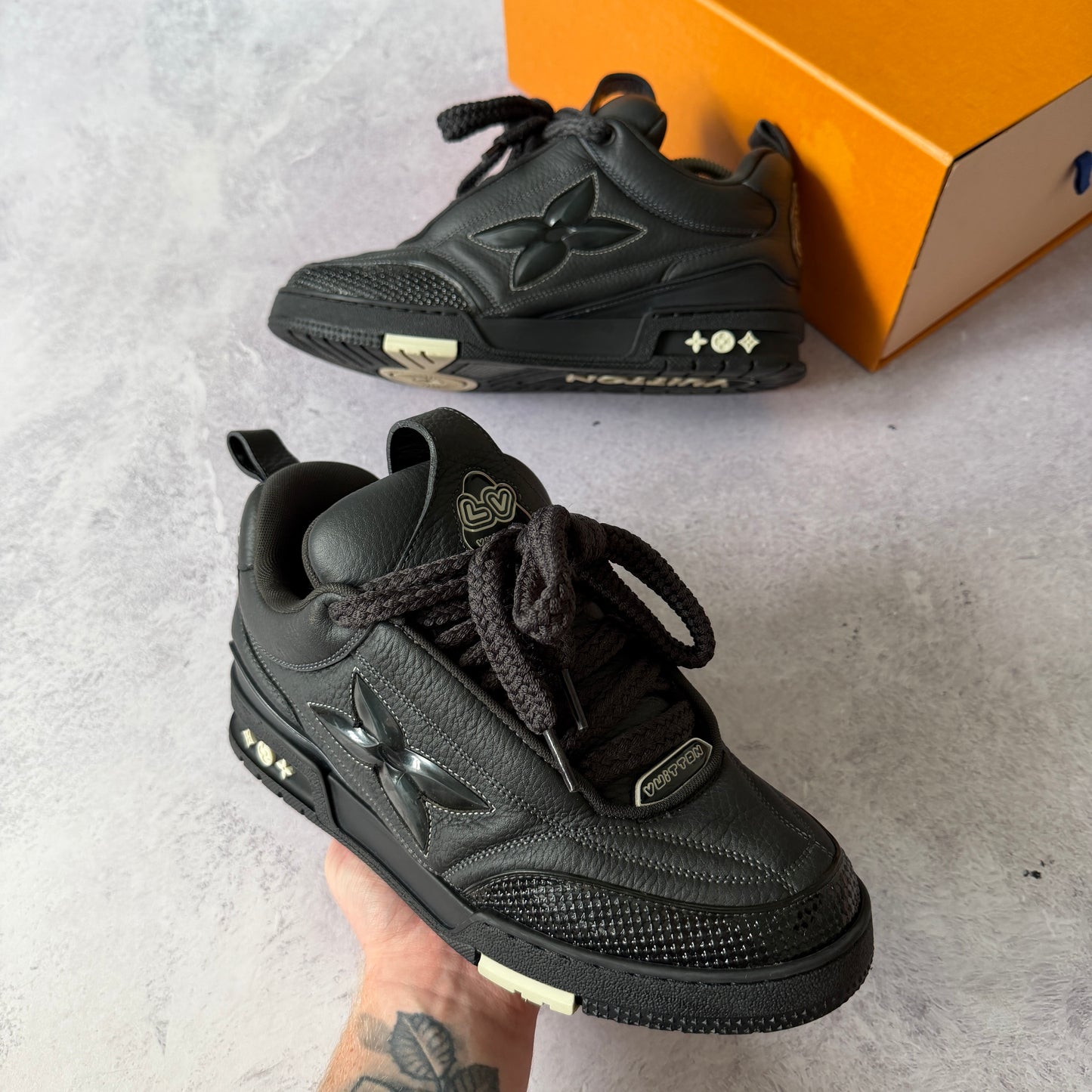 Louis Vuitton Skate Trainers - Fits UK 8