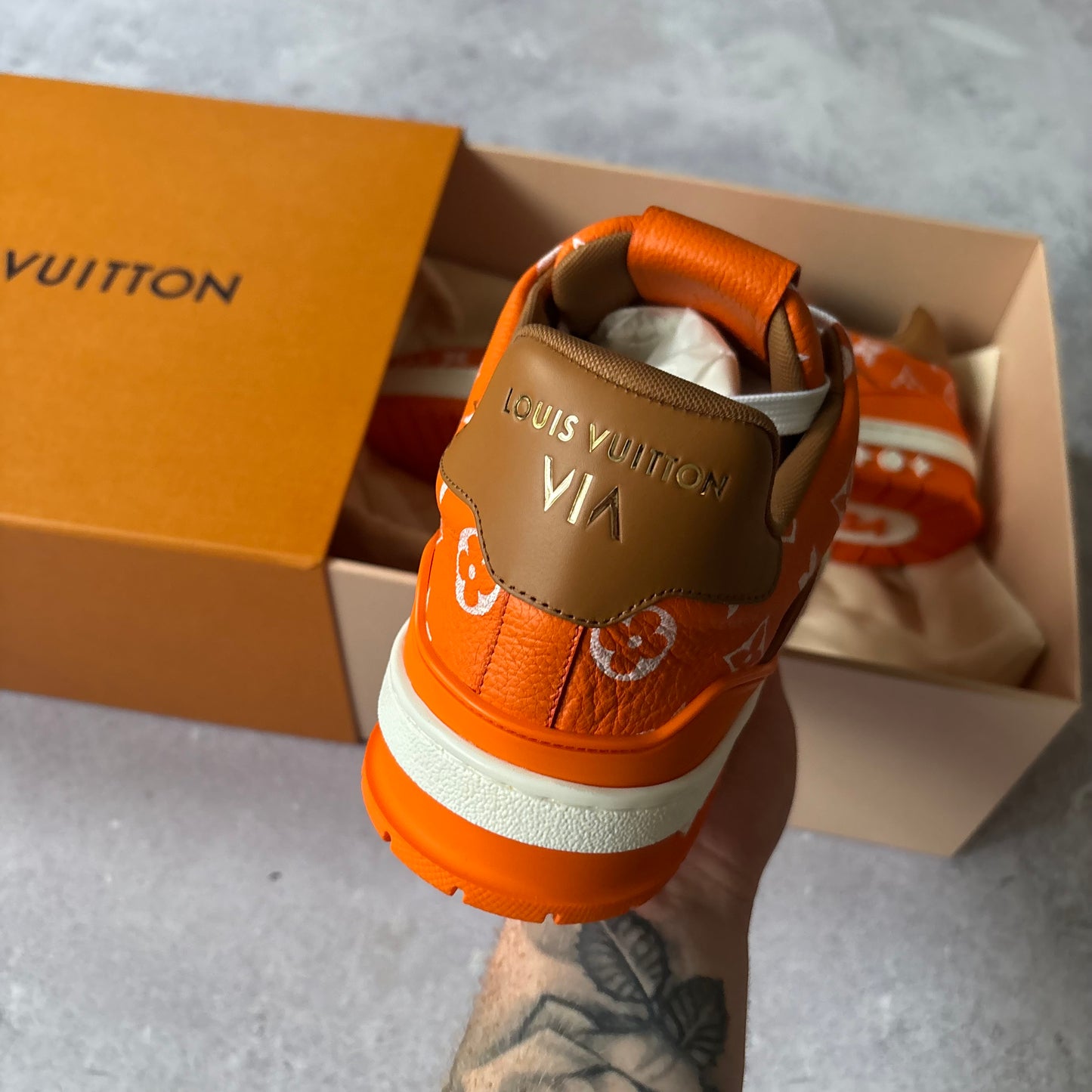 Brand New Louis Vuitton VIA P9 Trainers - Fits UK 11