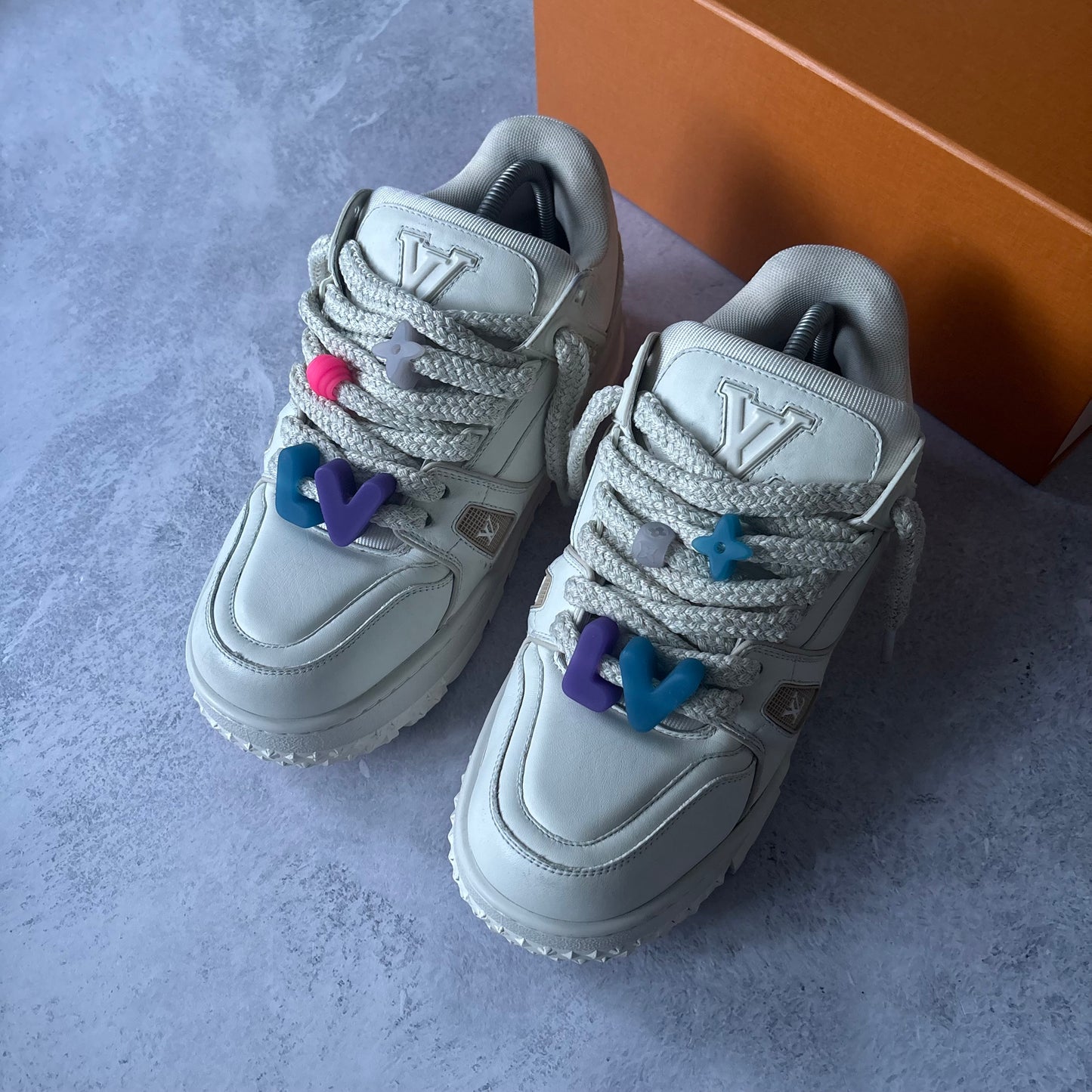 Louis Vuitton Maxi Trainers - Fits UK 10