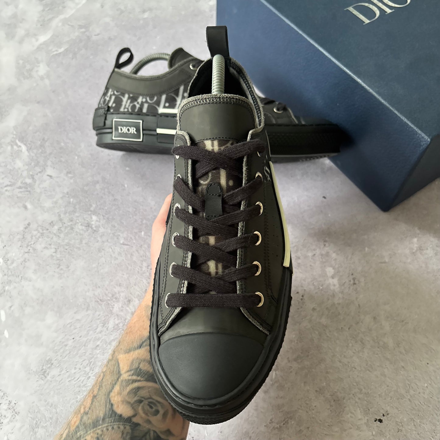 Dior B23 Low Trainers - UK 7